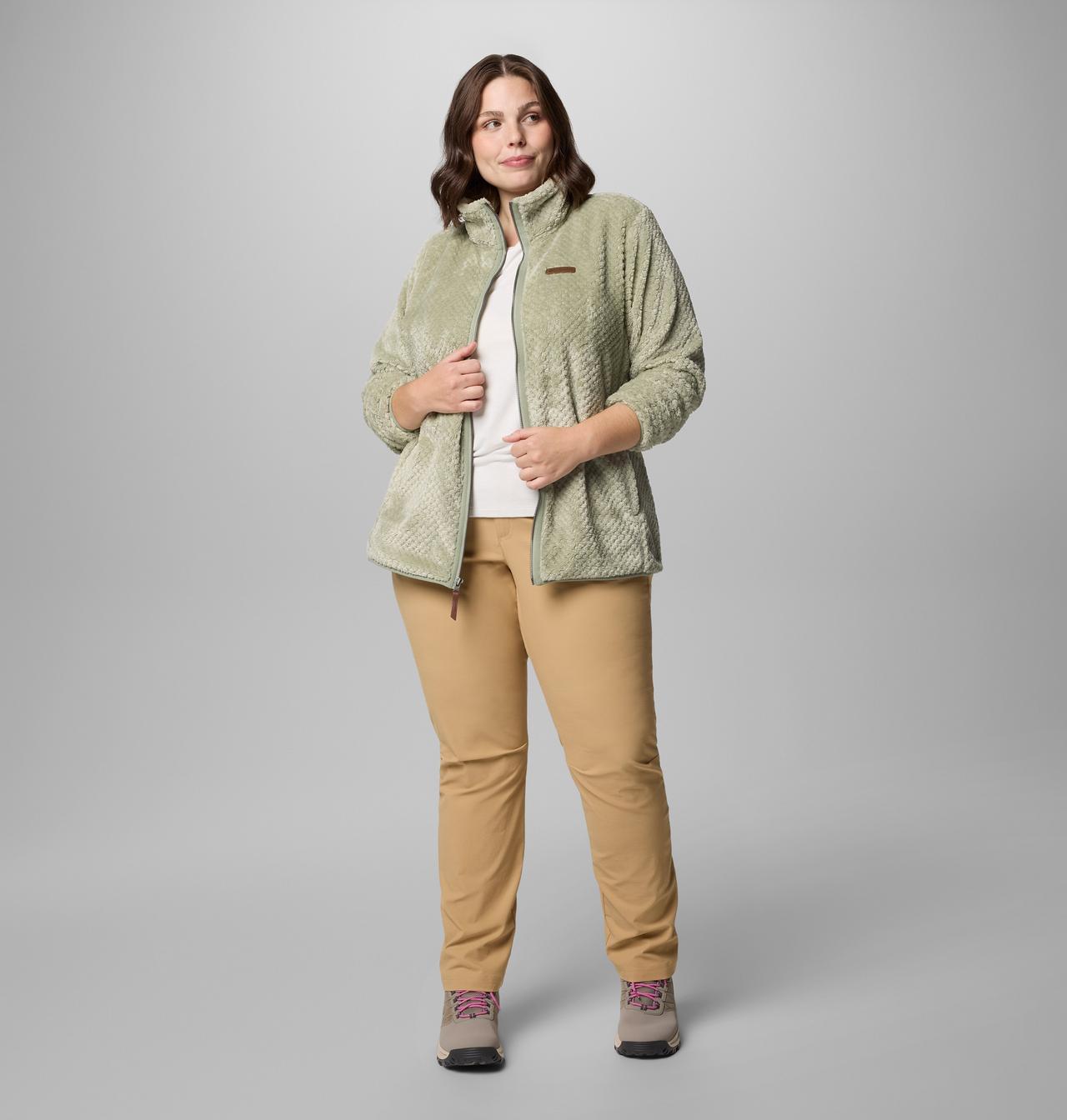 Women's Fire Side™ II Sherpa Full Zip Fleece - Plus Size 6