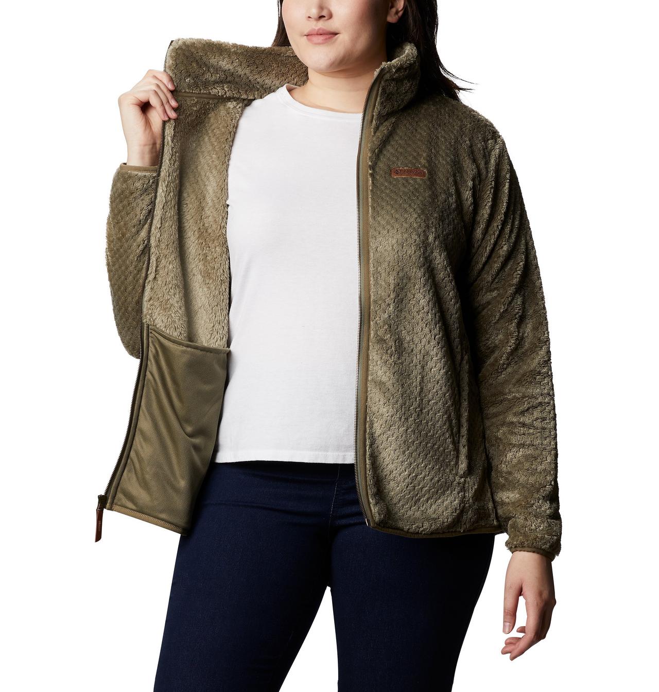 Women's Fire Side™ II Sherpa Full Zip Fleece - Plus Size 5