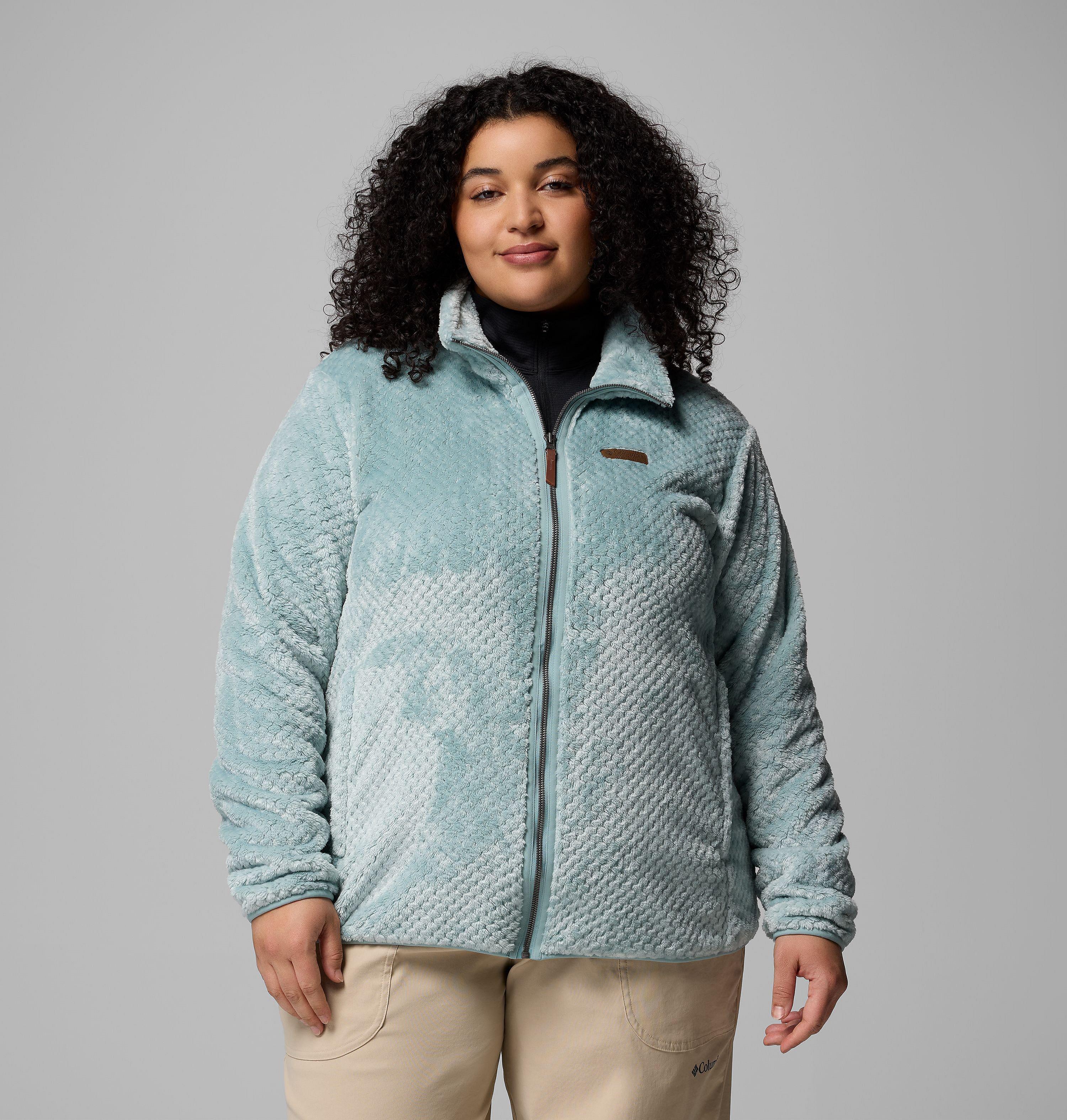 Women's Fire Side™ II Sherpa Full Zip Fleece - Plus Size | Columbia