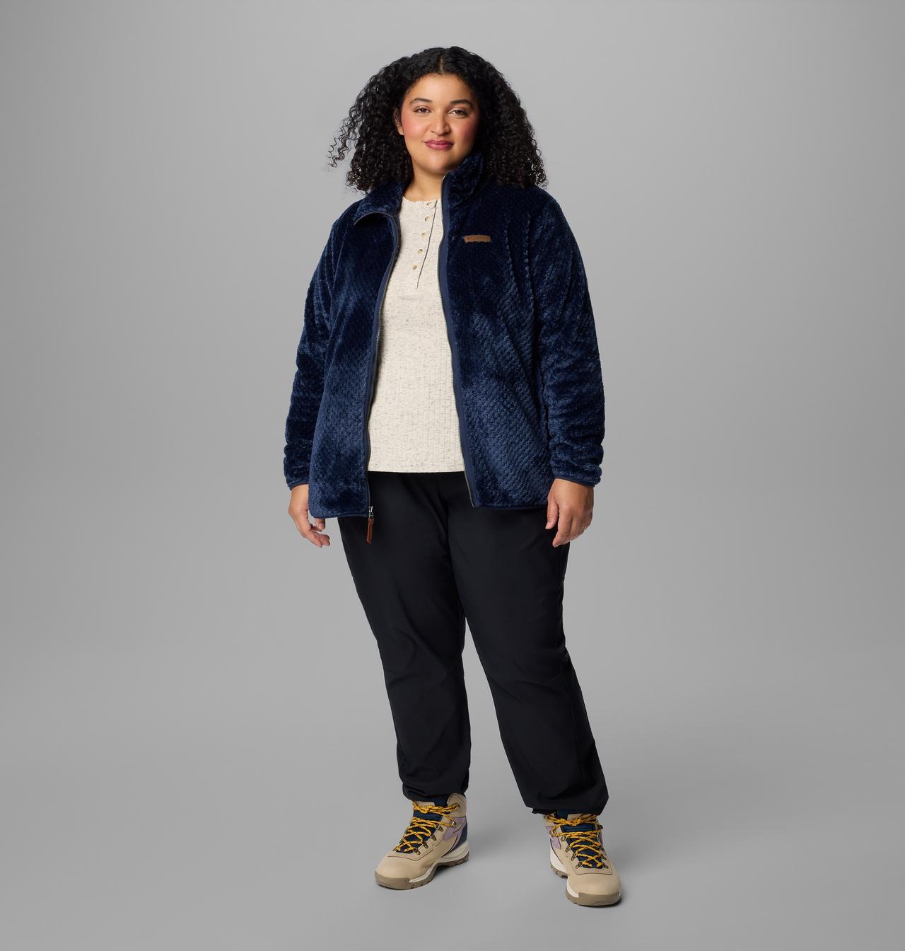Women's Fire Side™ II Sherpa Full Zip Fleece - Plus Size | 464 | 1X 3