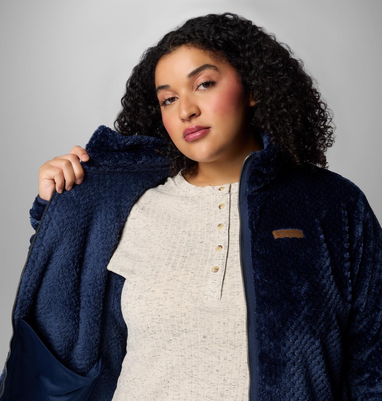 Women's Fire Side™ II Sherpa Full Zip Fleece - Plus Size | 464 | 1X 6
