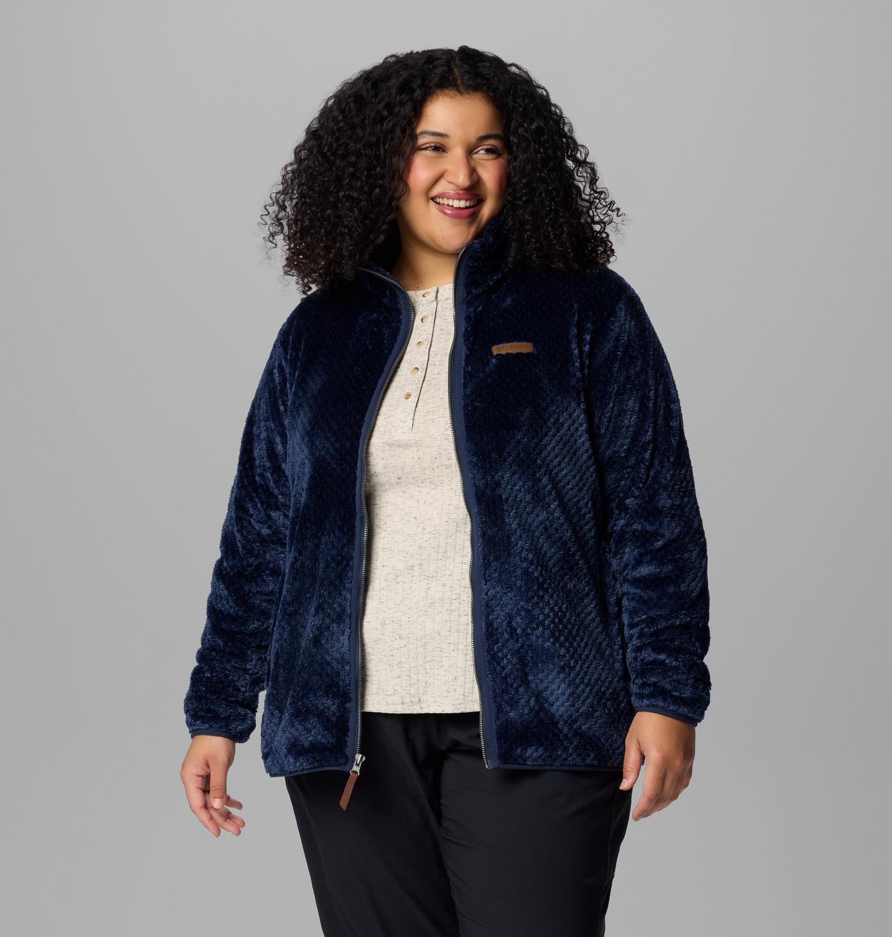 Women's Fire Side™ II Sherpa Full Zip Fleece - Plus Size | 464 | 1X 7