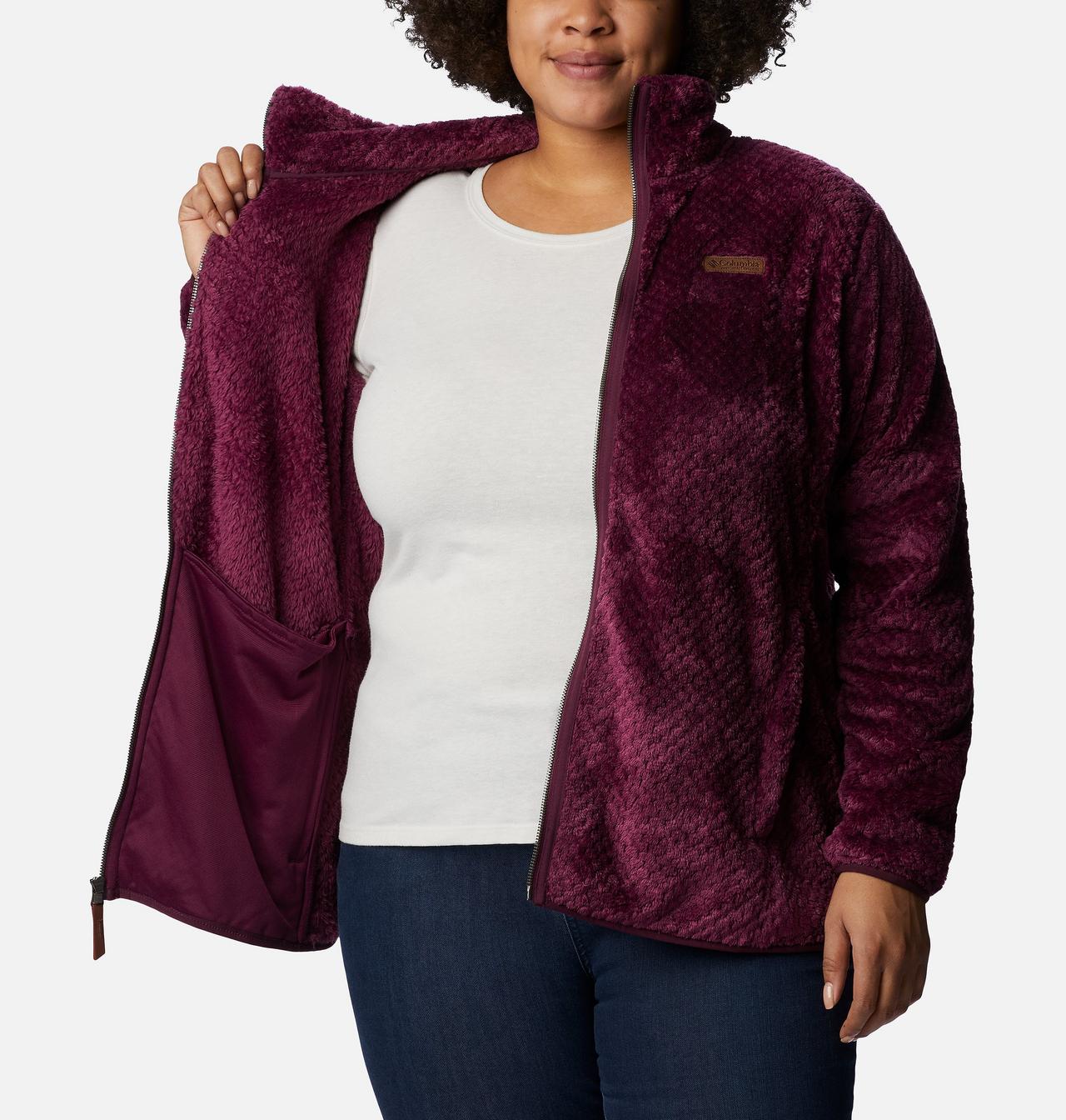 Women's Fire Side™ II Sherpa Full Zip Fleece - Plus Size 5