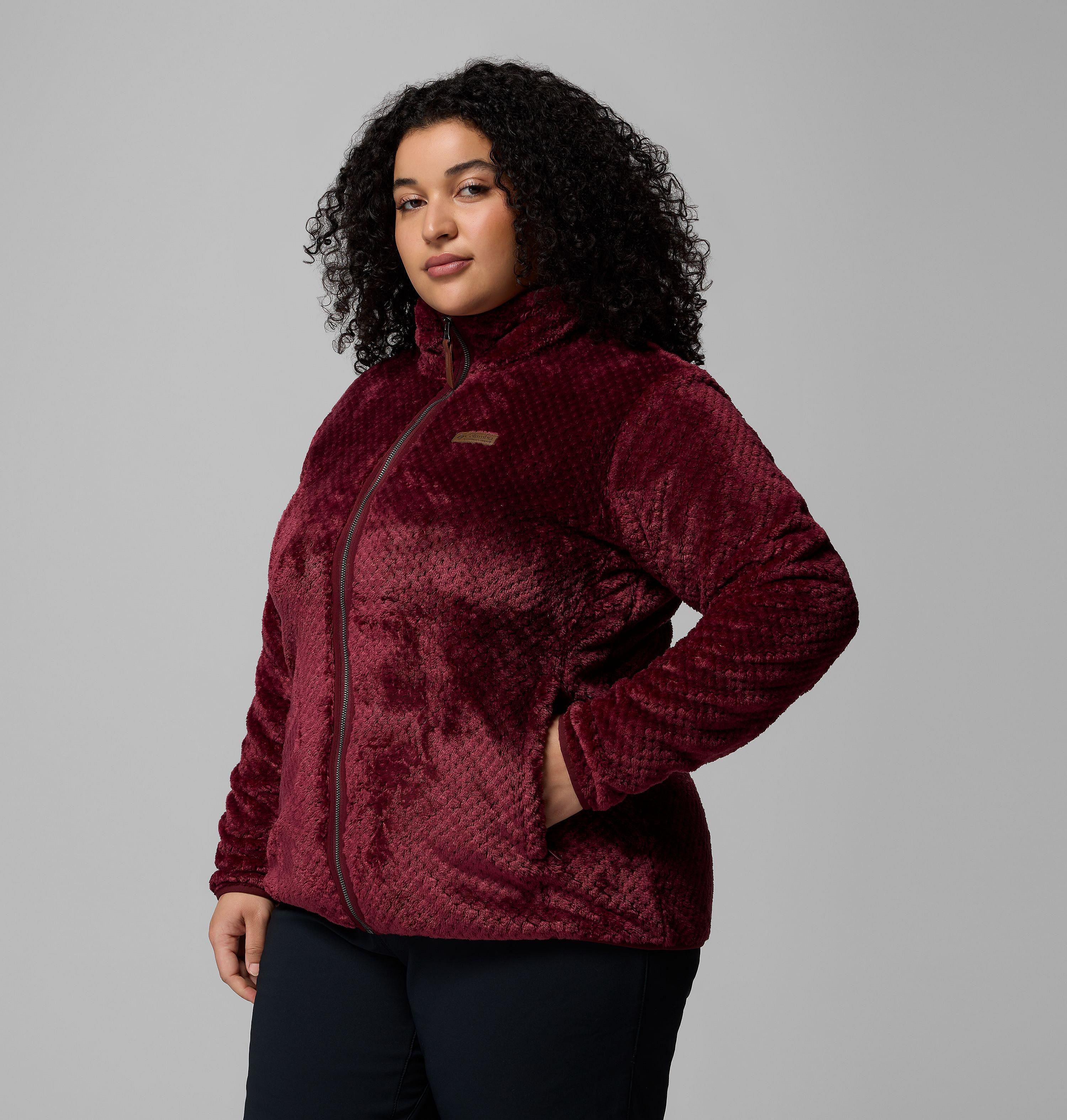 Women's Fire Side II Sherpa Full Zip Fleece - Plus Size | 623 | 1X 3
