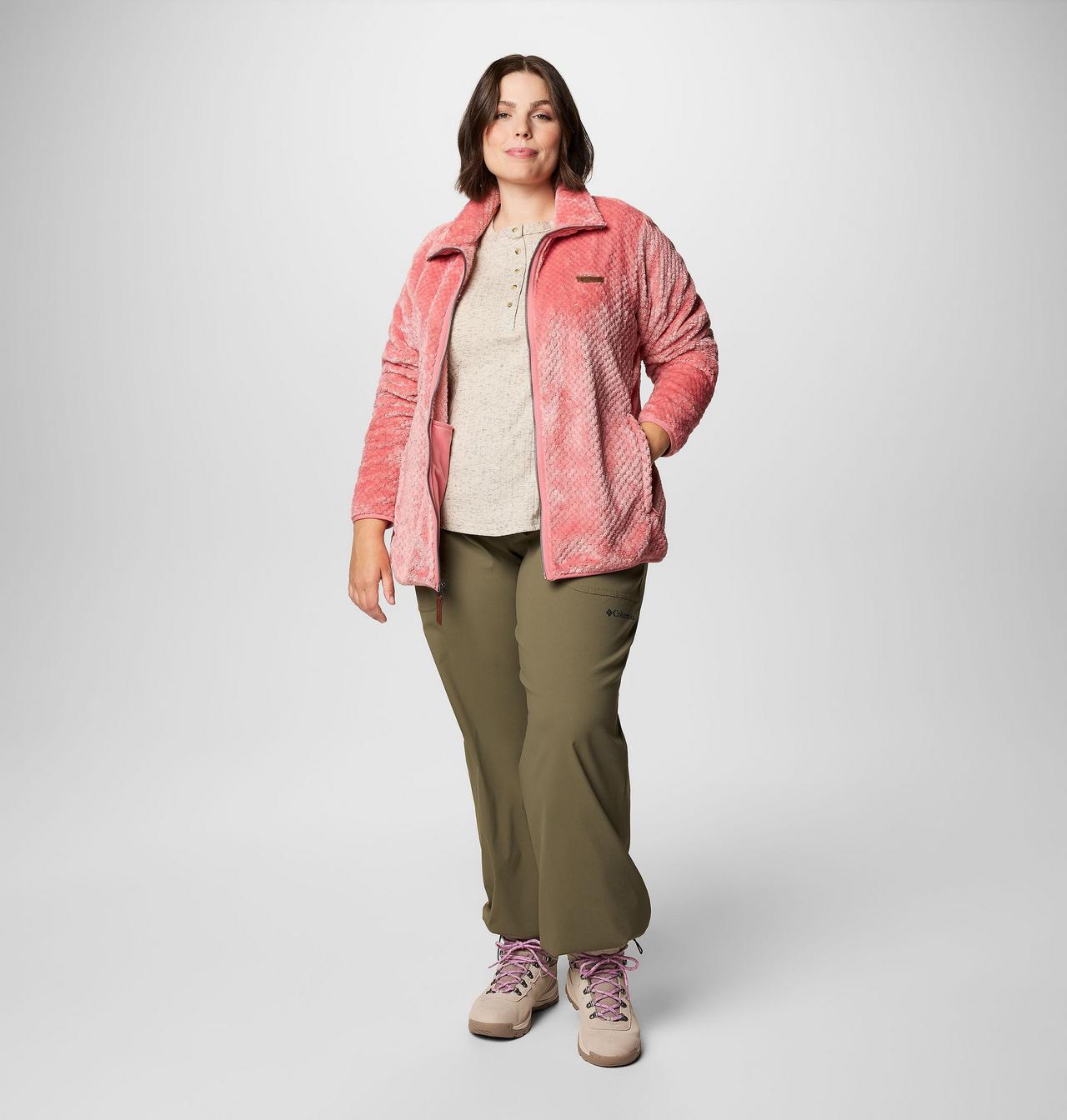 Women's Fire Side™ II Sherpa Full Zip Fleece - Plus Size 3