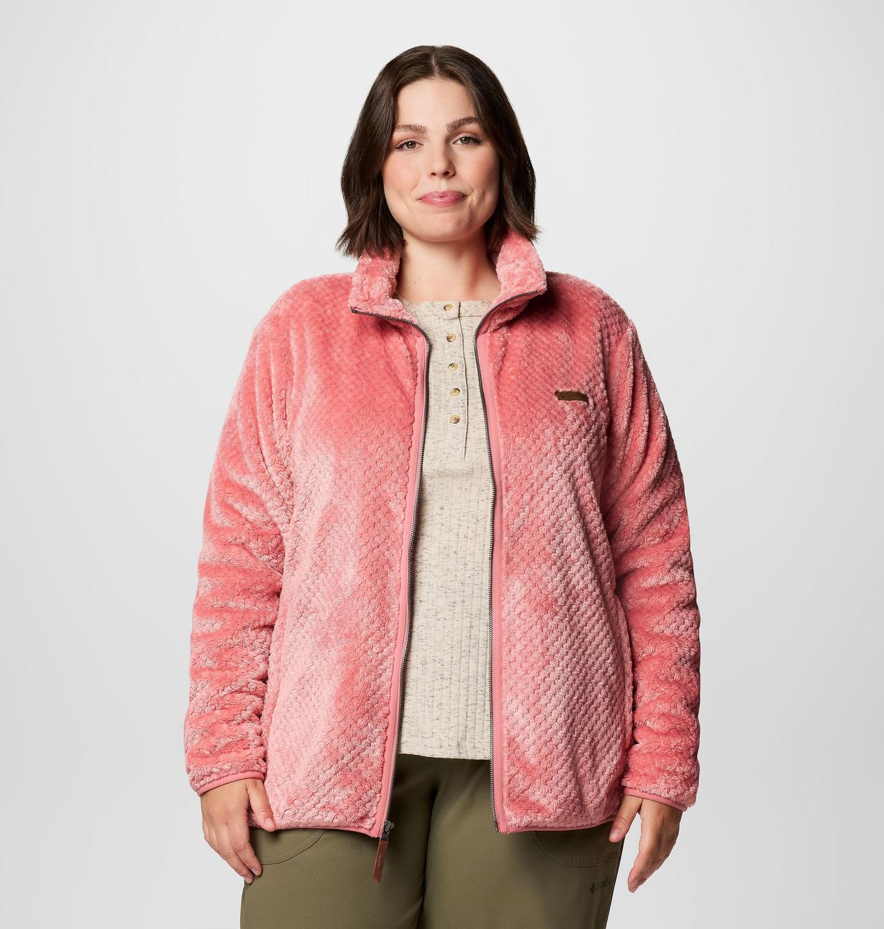 Women's Fire Side™ II Sherpa Full Zip Fleece - Plus Size 7
