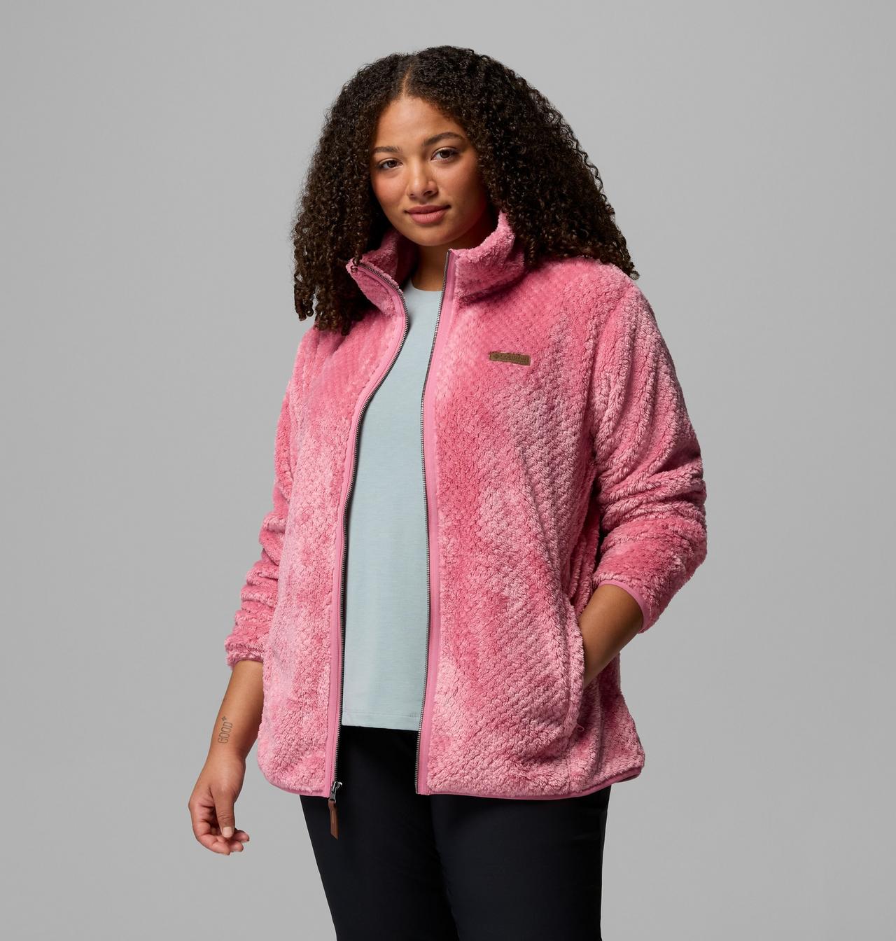 Women's Fire Side™ II Sherpa Full Zip Fleece - Plus Size 5