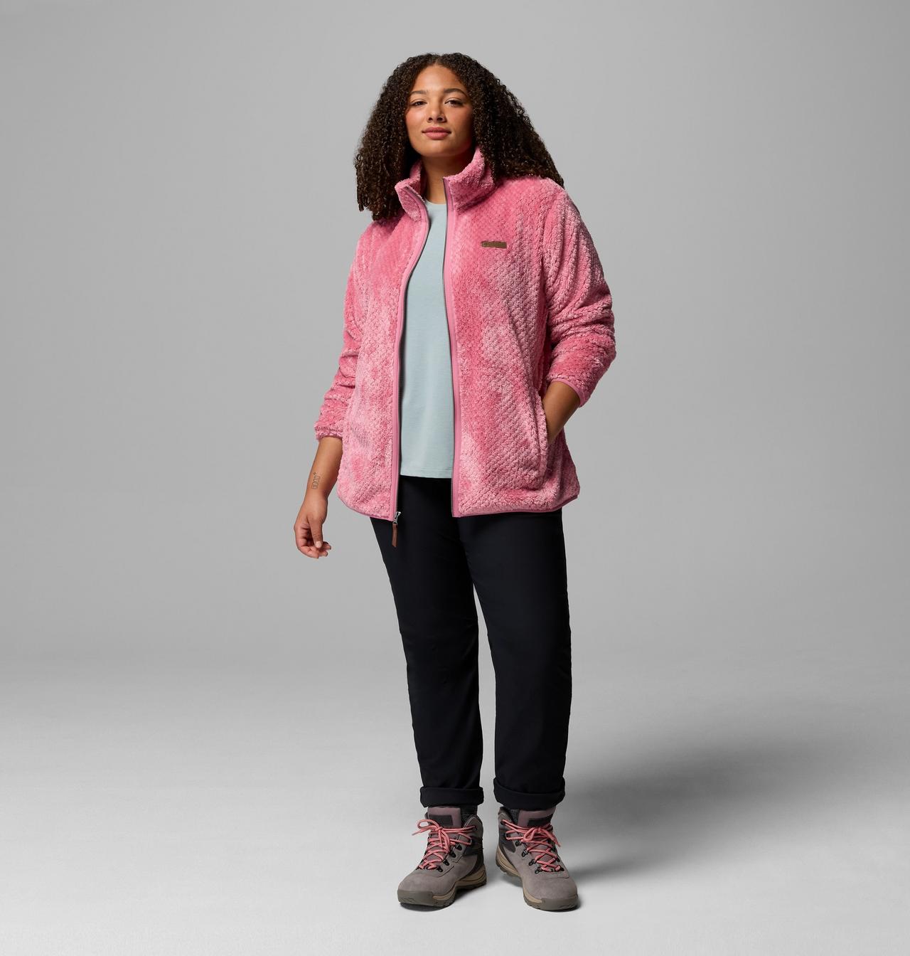 Women's Fire Side™ II Sherpa Full Zip Fleece - Plus Size 2