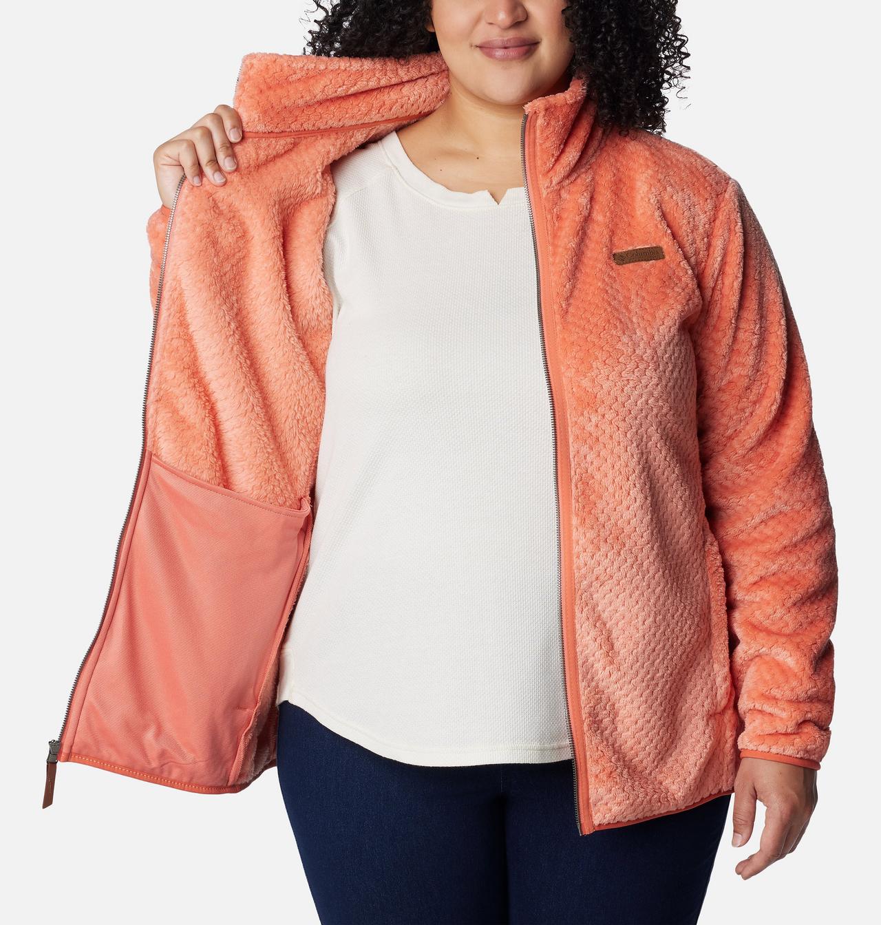 Women's Fire Side™ II Sherpa Full Zip Fleece - Plus Size 5