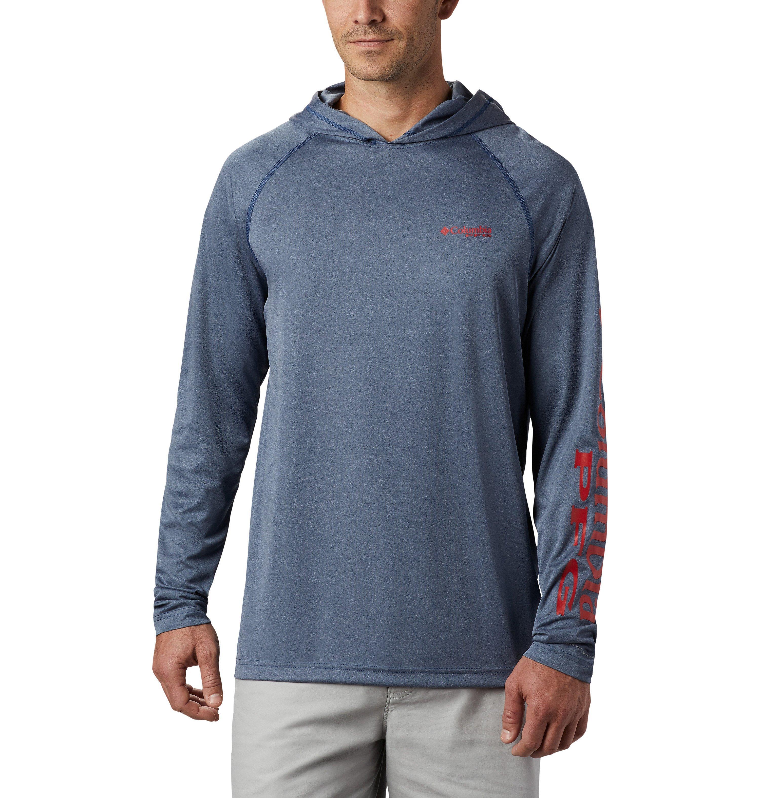 Men's PFG Terminal Tackle Heather Hoodie 1
