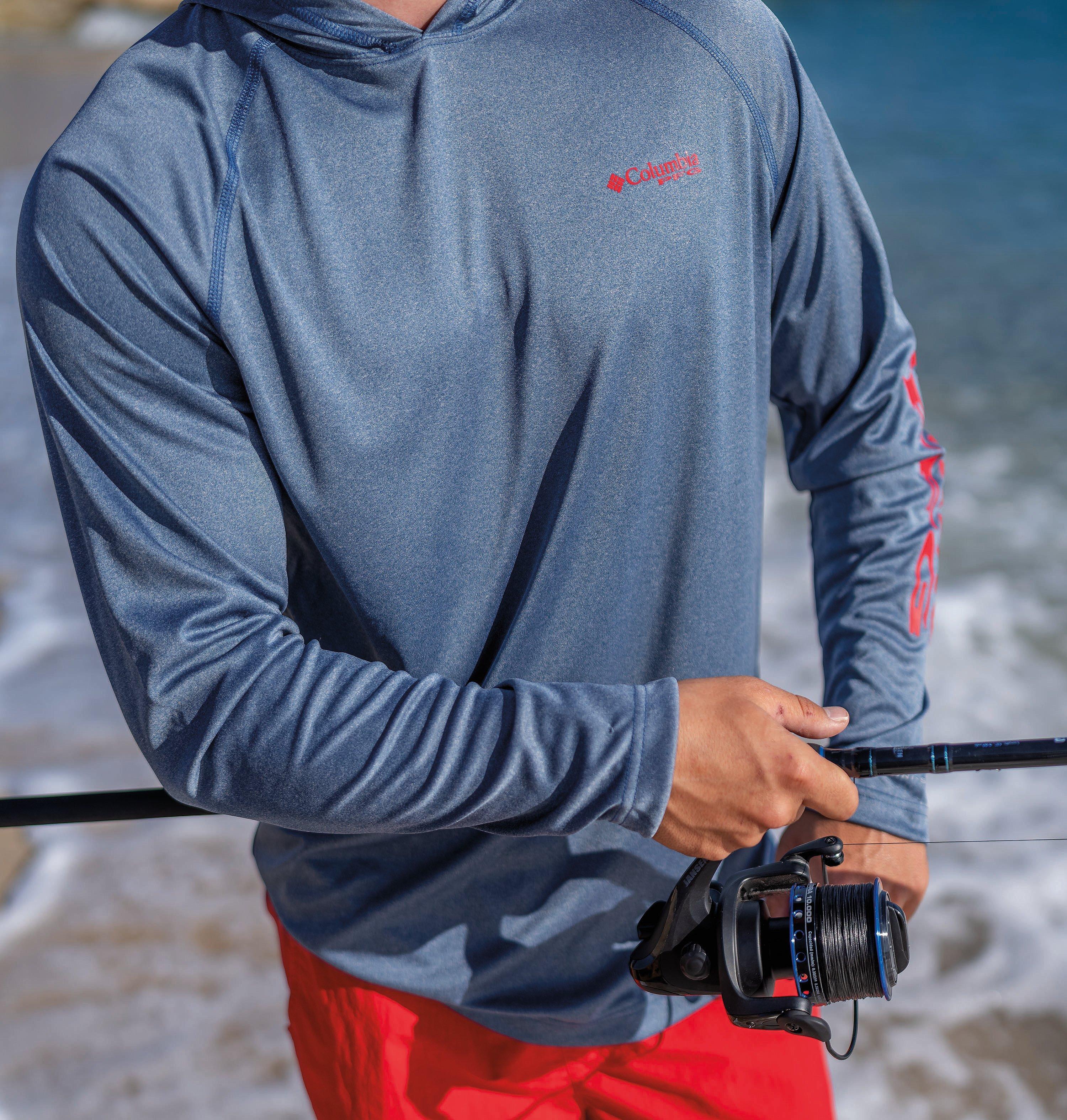 Men's PFG Terminal Tackle Heather Hoodie 6