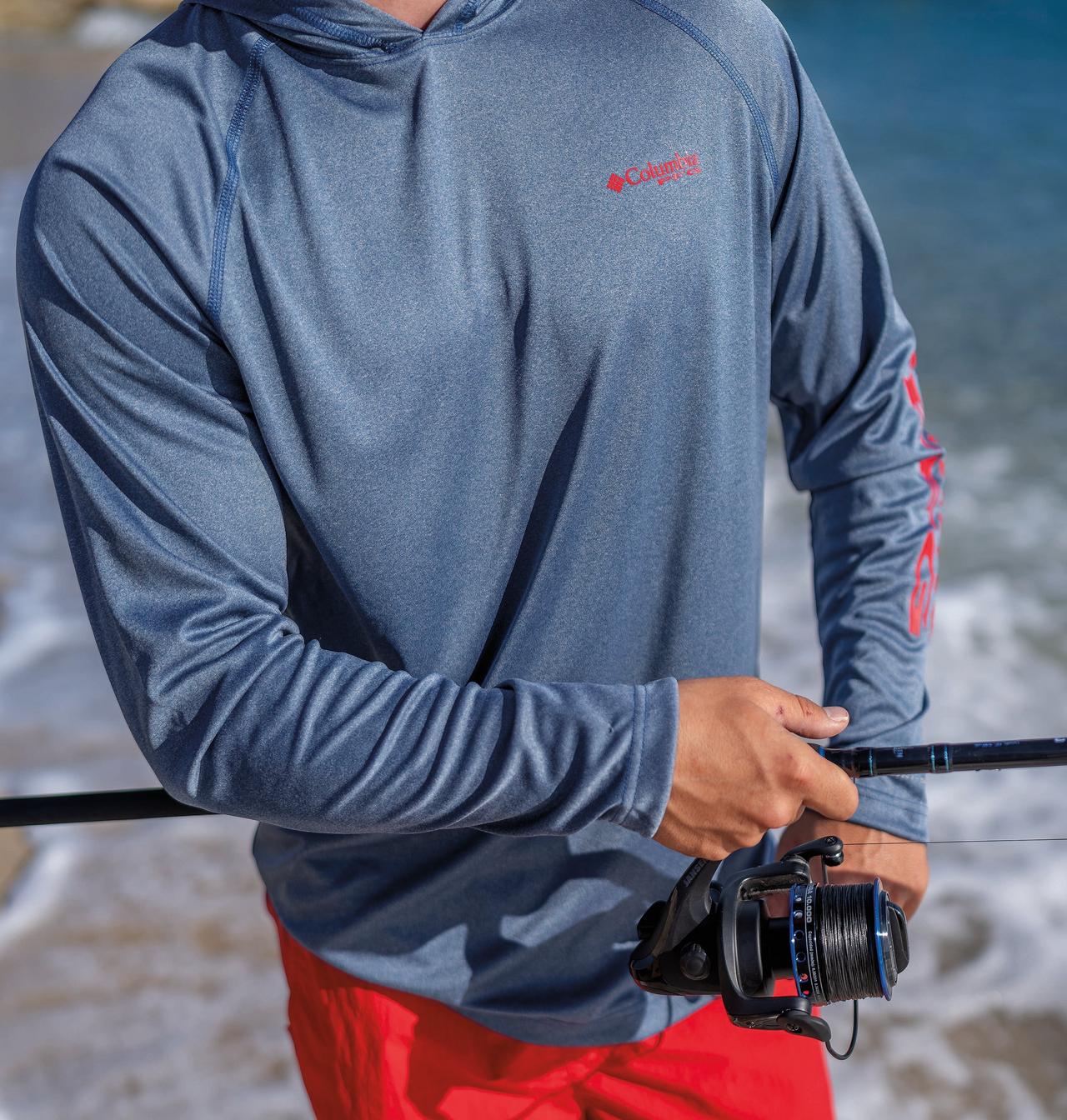 Men's PFG Terminal Tackle™ Heather Hoodie 6