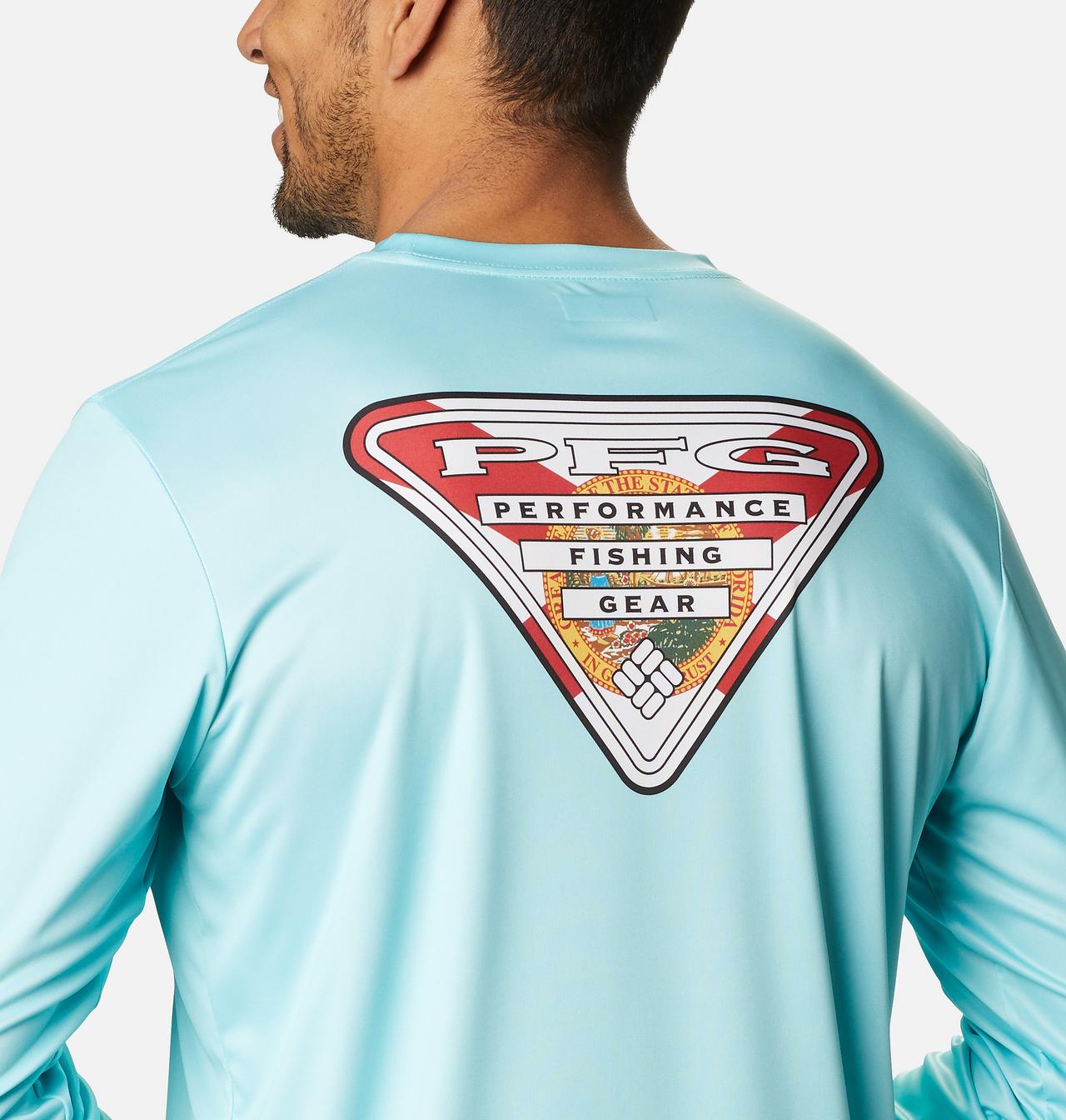 Men's PFG Terminal Tackle™ State Triangle Long Sleeve Shirt 5