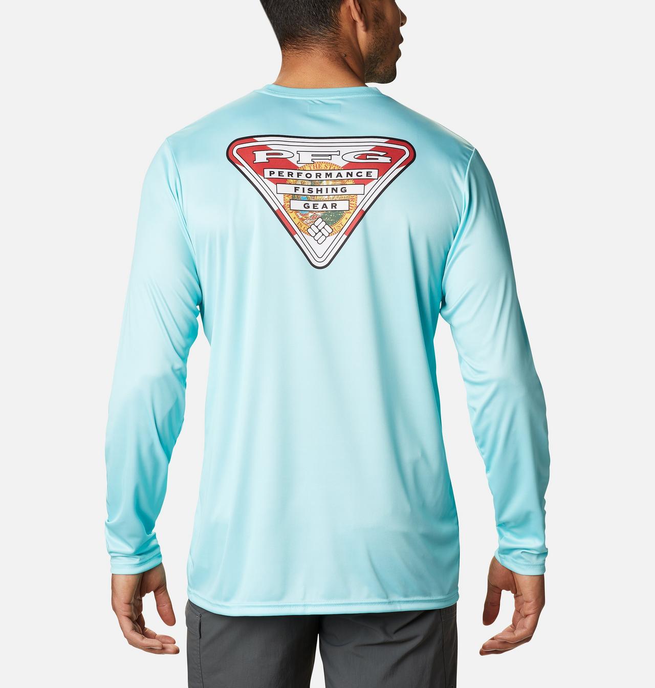 Men's PFG Terminal Tackle™ State Triangle Long Sleeve Shirt 1