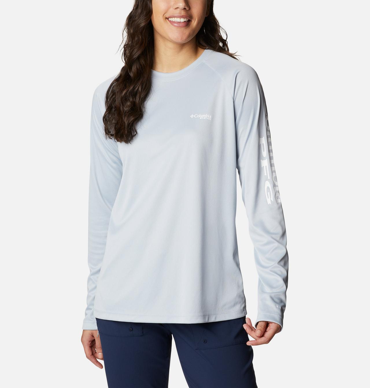 Women's PFG Tidal Tee™ Heather Long Sleeve Shirt 1