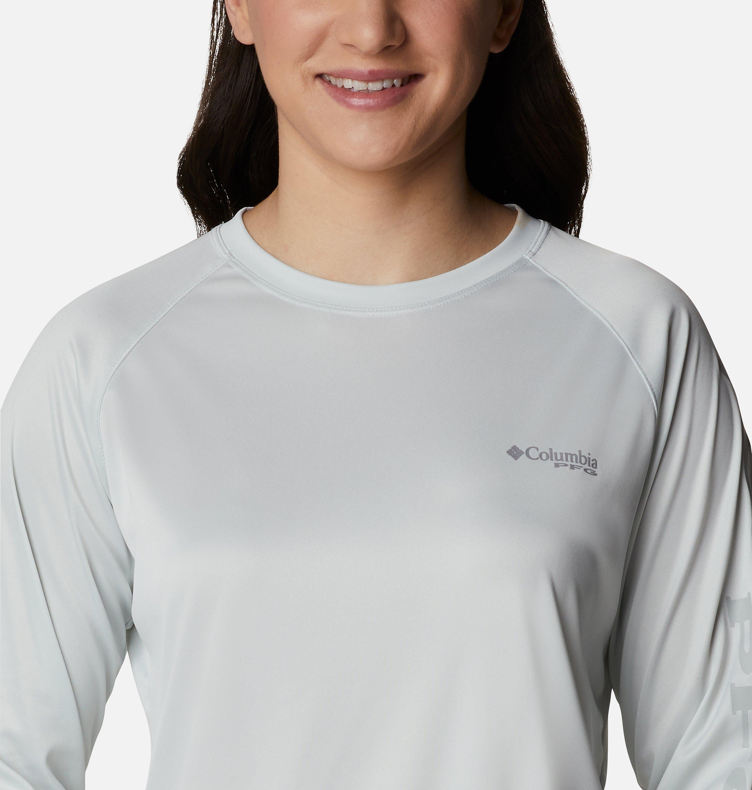 Women's PFG Tidal Tee Heather Long Sleeve Shirt 4