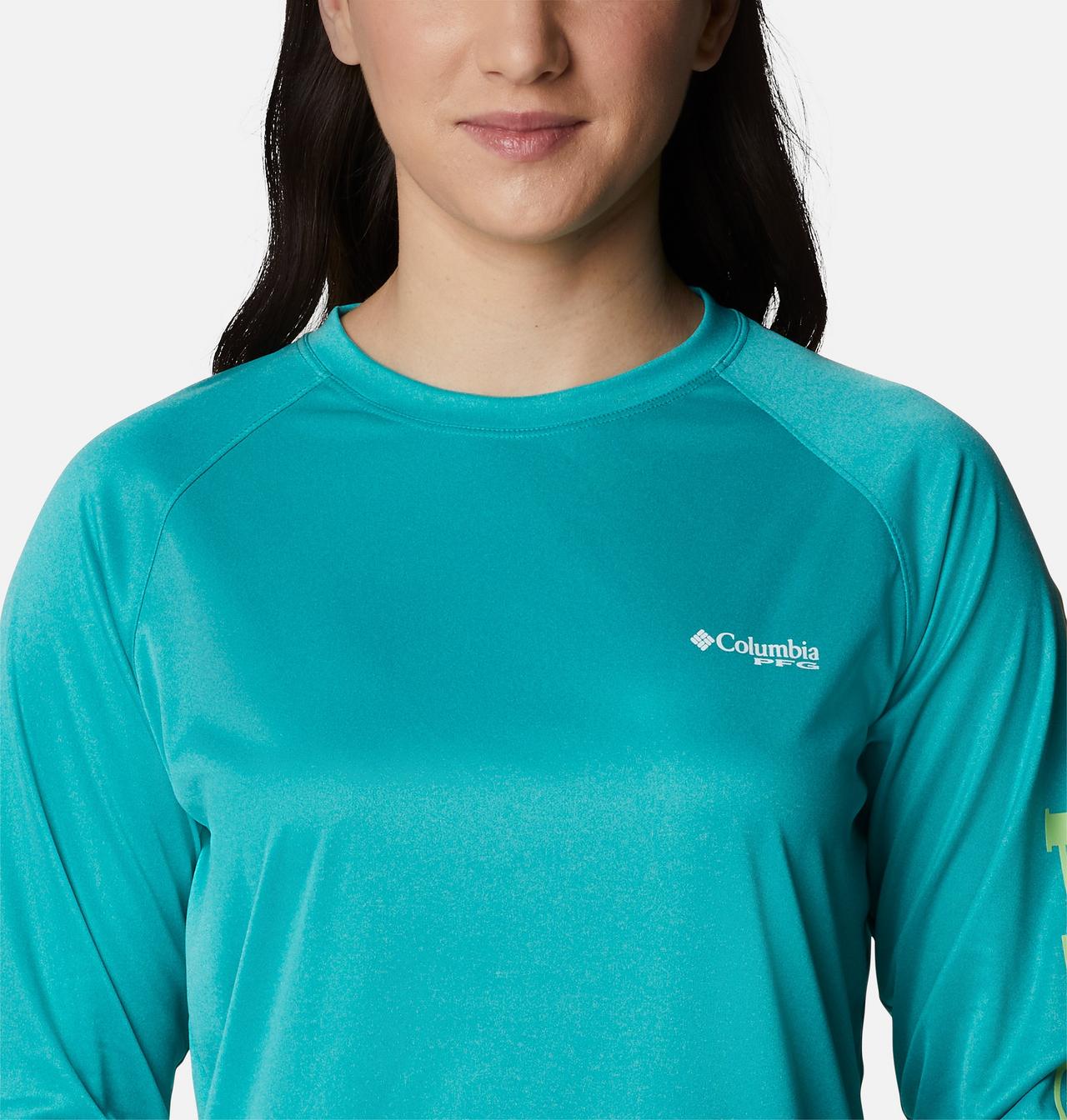 Women's PFG Tidal Tee™ Heather Long Sleeve Shirt 4