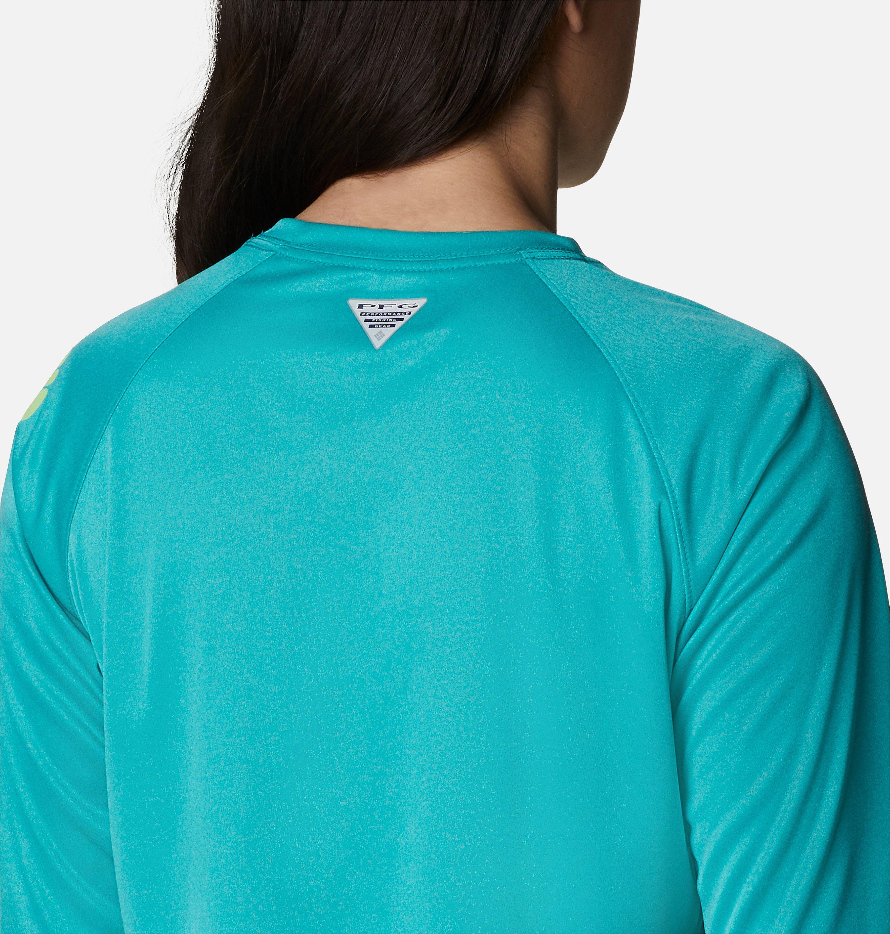 Women's PFG Tidal Tee Heather Long Sleeve Shirt 5
