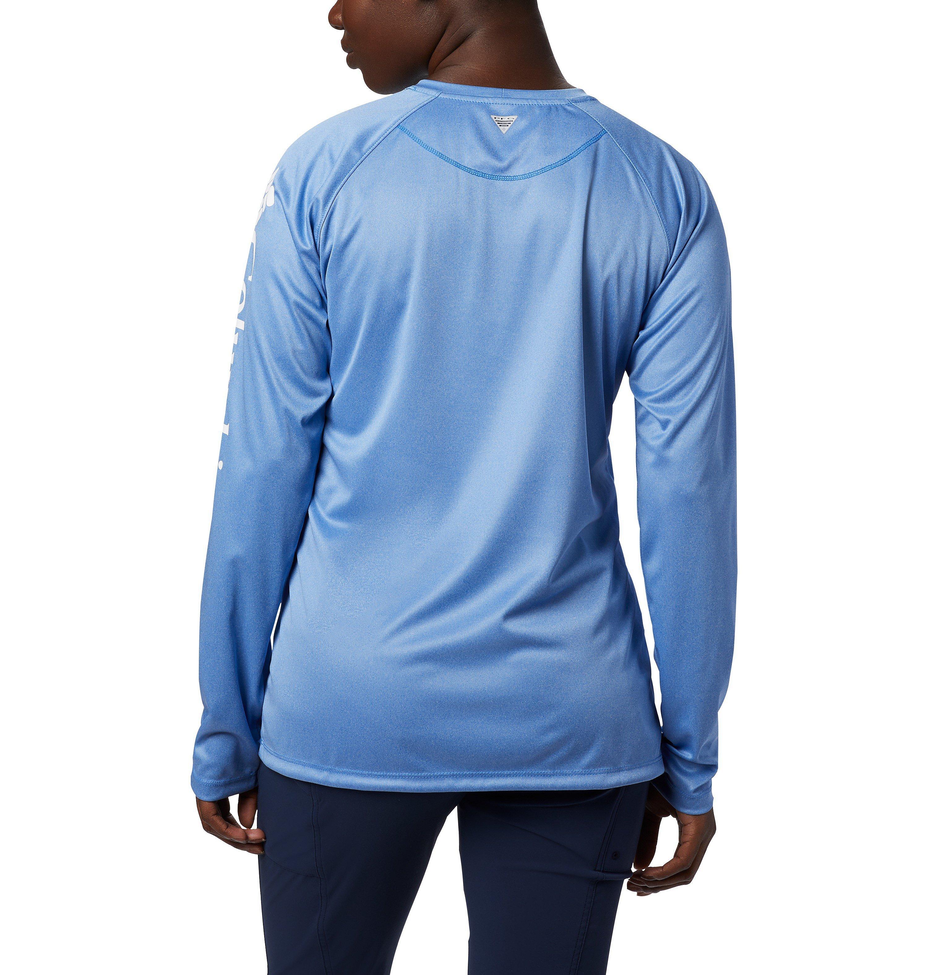 Women's PFG Tidal Tee Heather Long Sleeve Shirt 2