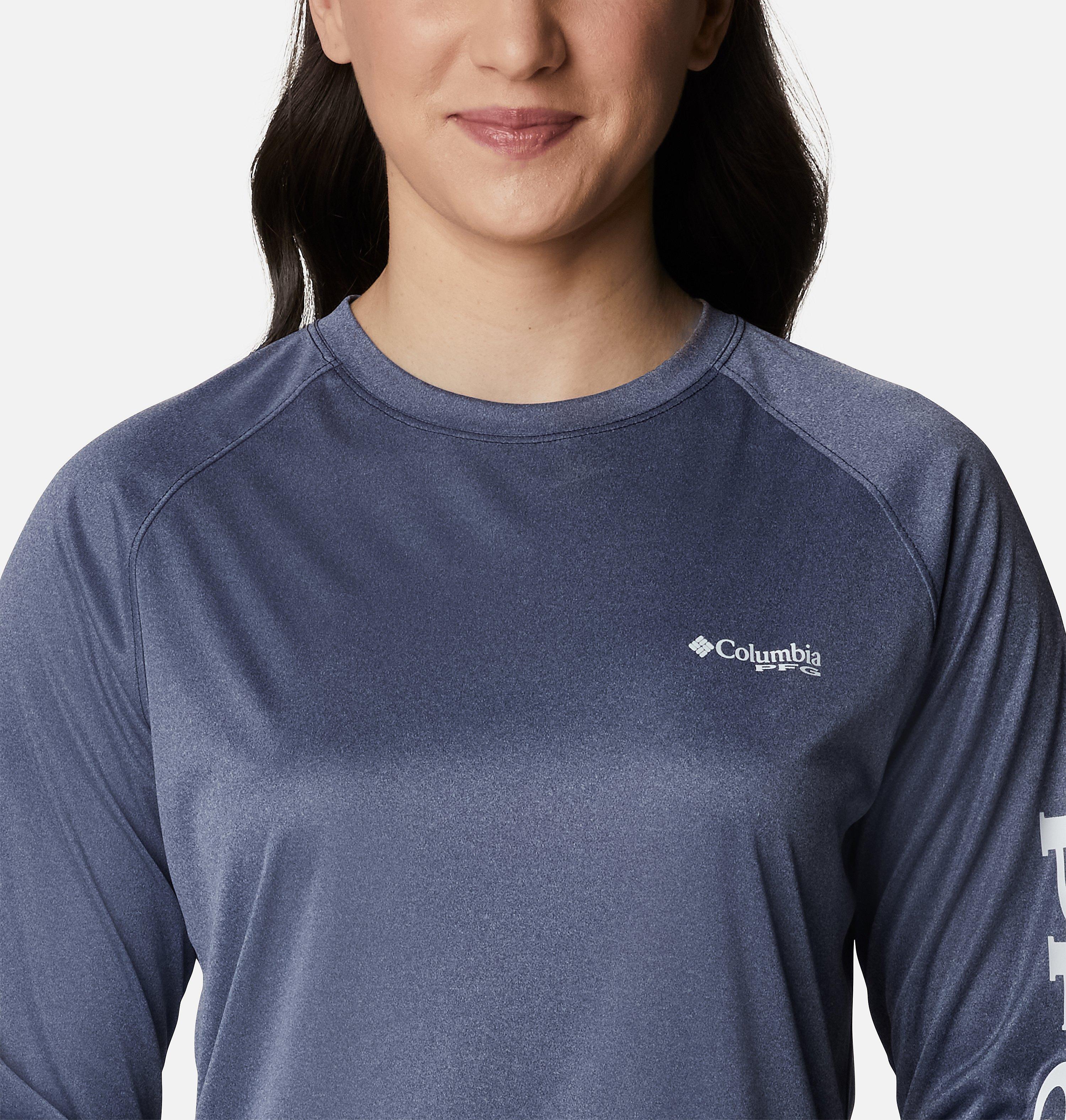 Women's PFG Tidal Tee Heather Long Sleeve Shirt 4