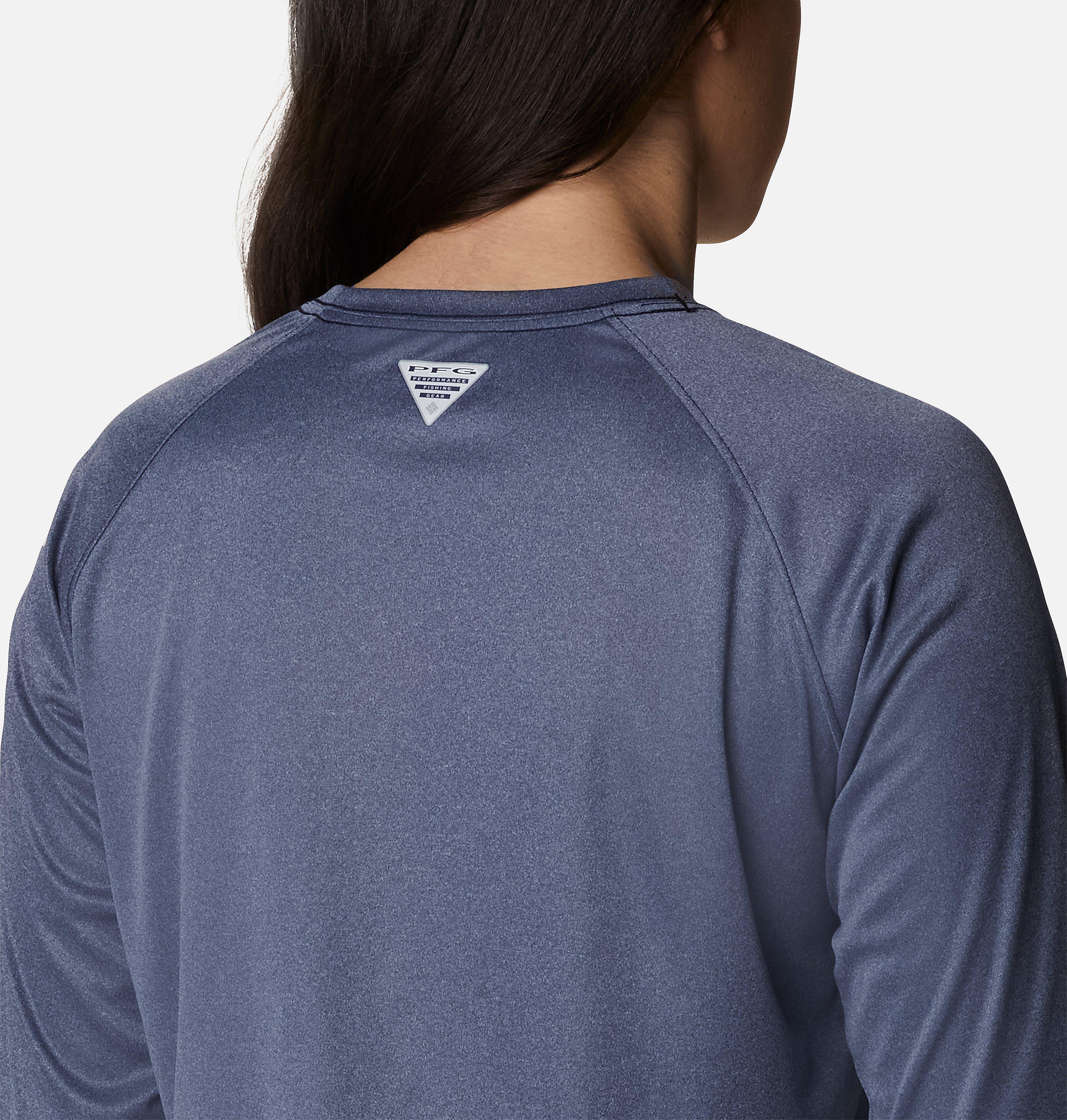 Women's PFG Tidal Tee Heather Long Sleeve Shirt 5