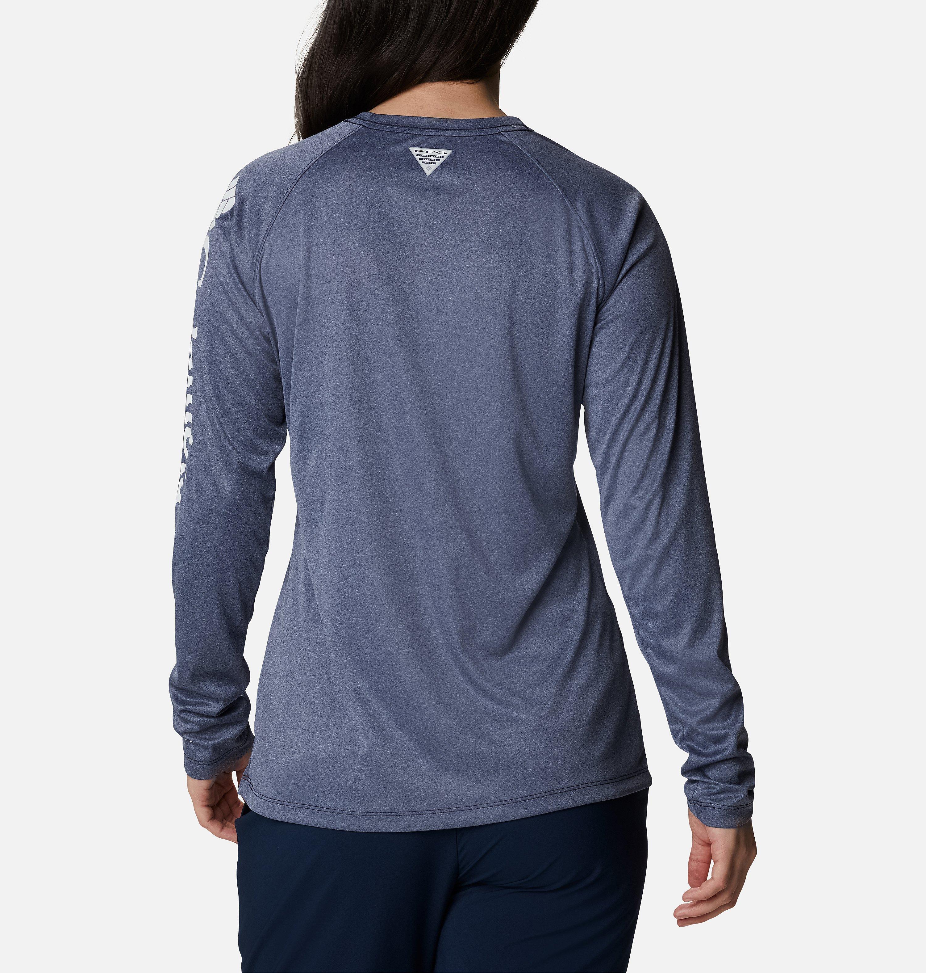 Women's PFG Tidal Tee Heather Long Sleeve Shirt 2