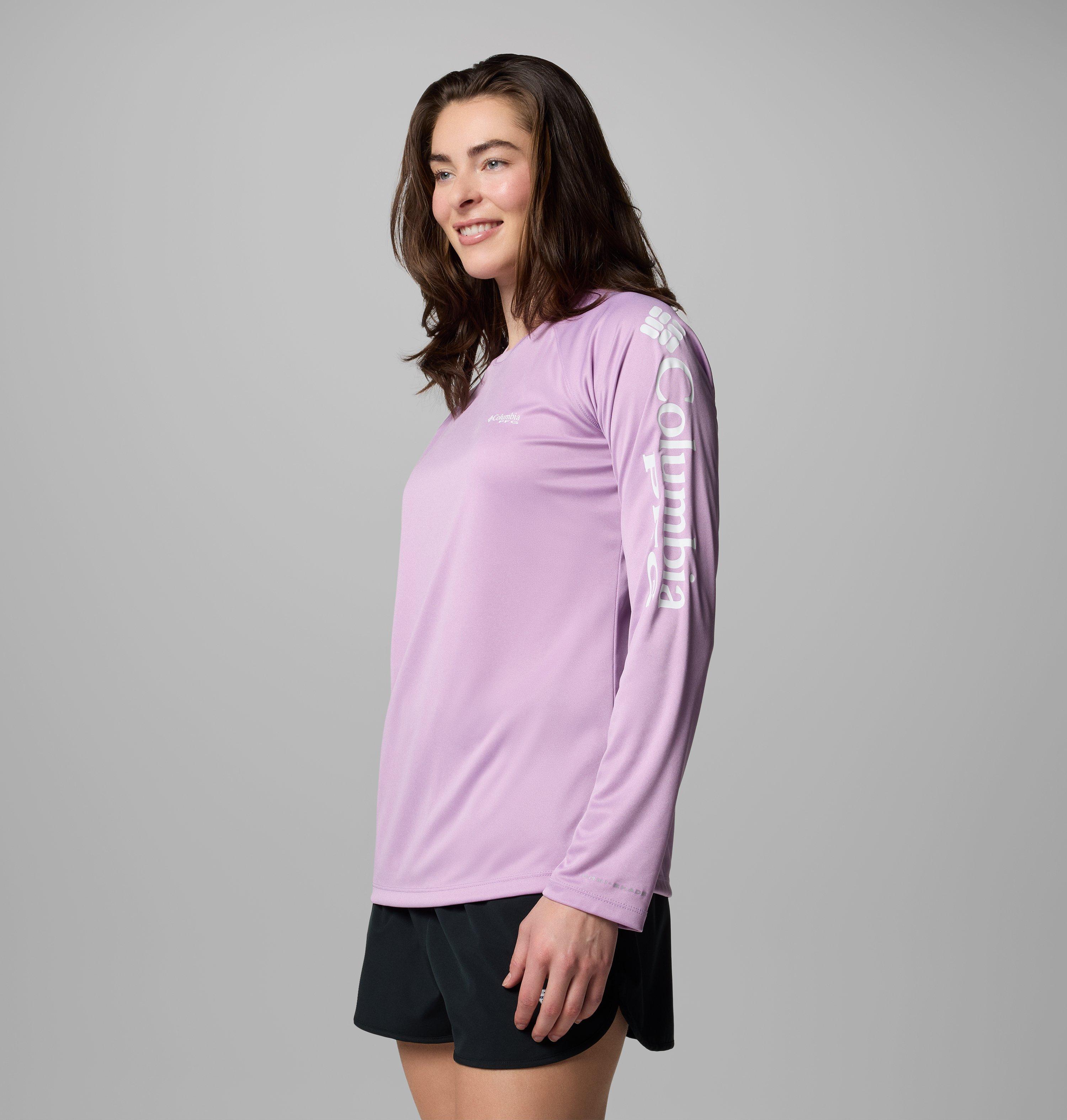 Women's PFG Tidal Tee Heather Long Sleeve Shirt 3