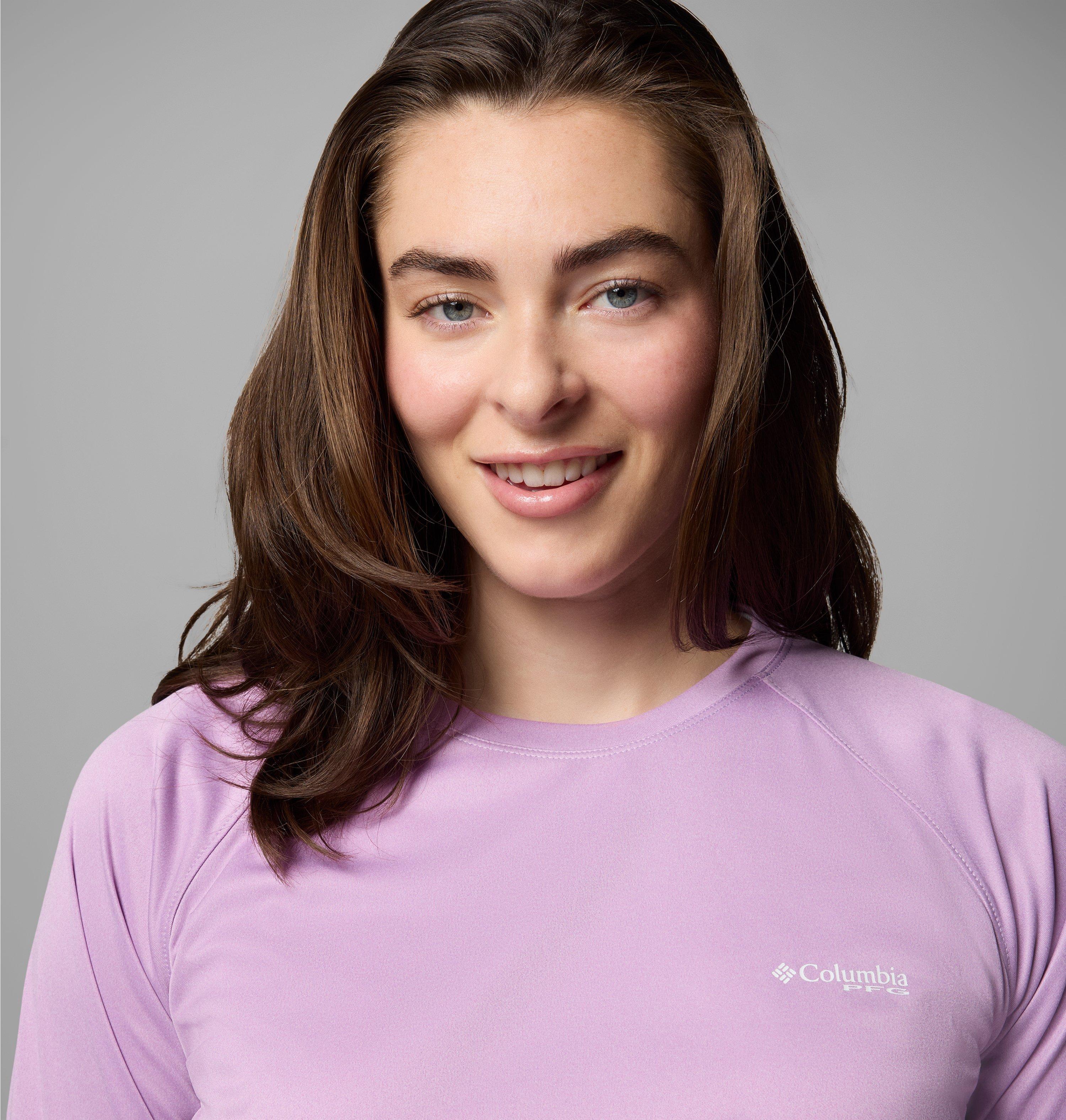 Women's PFG Tidal Tee Heather Long Sleeve Shirt 4