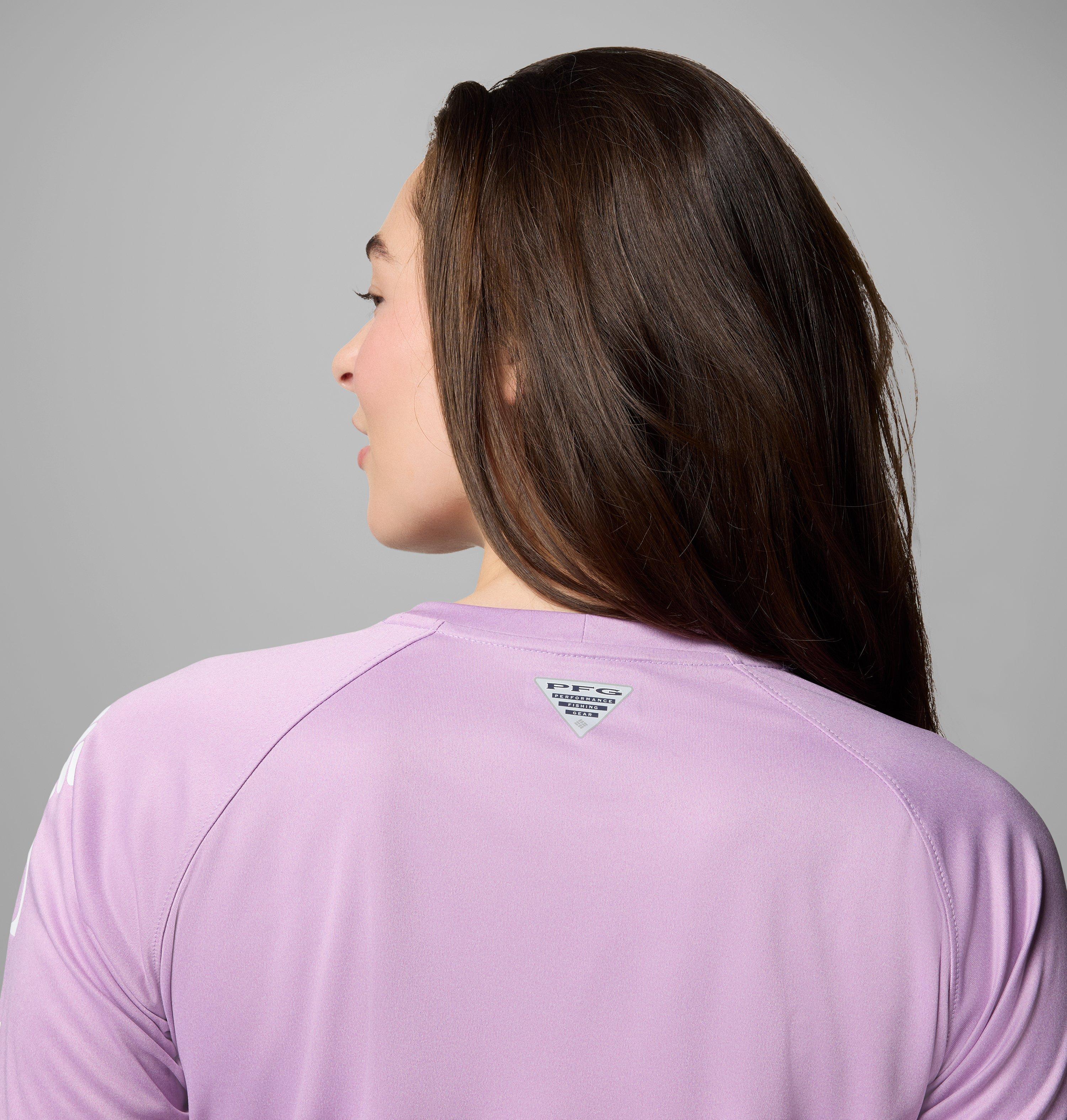 Women's PFG Tidal Tee Heather Long Sleeve Shirt 5