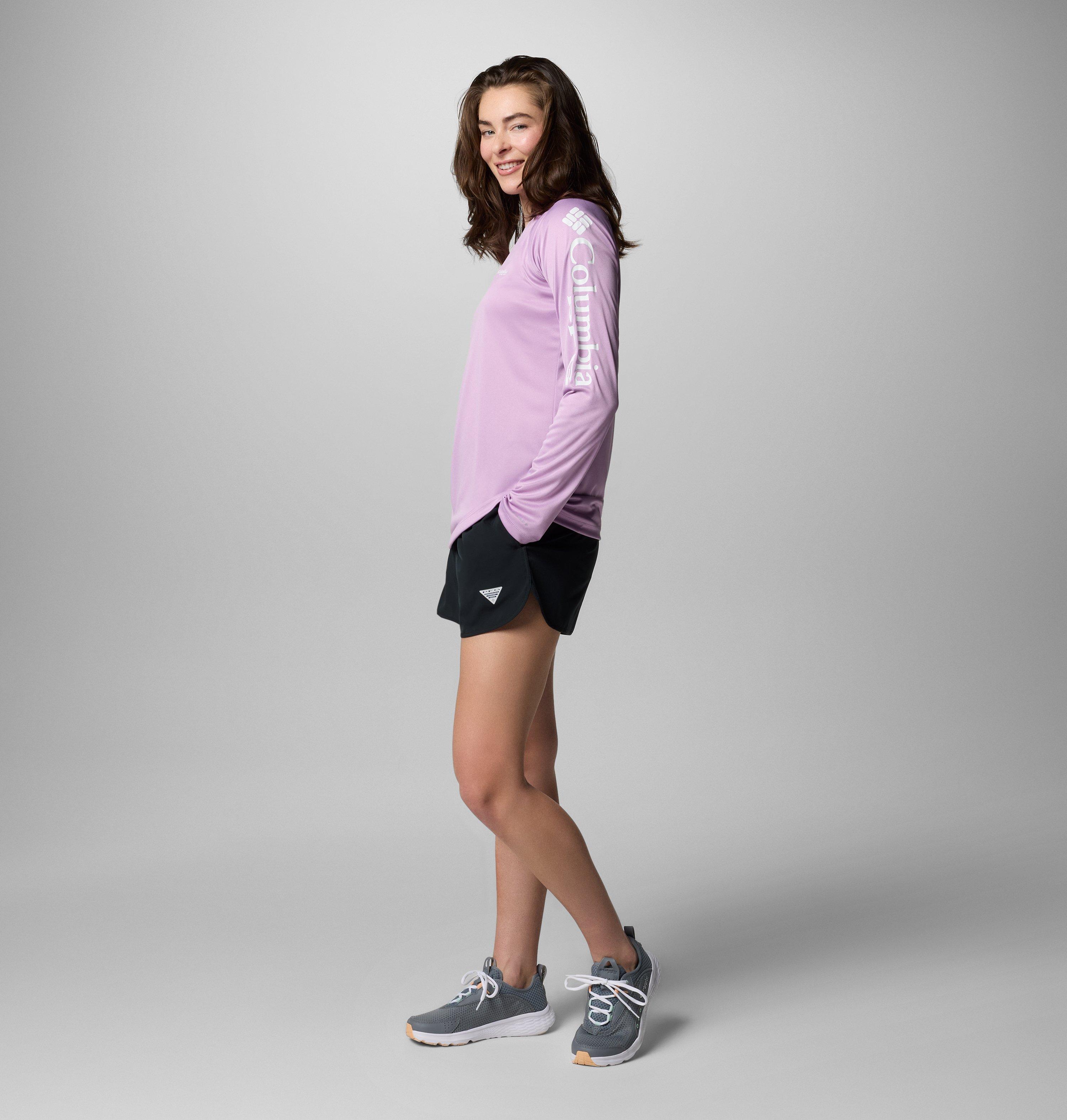 Women's PFG Tidal Tee Heather Long Sleeve Shirt 6