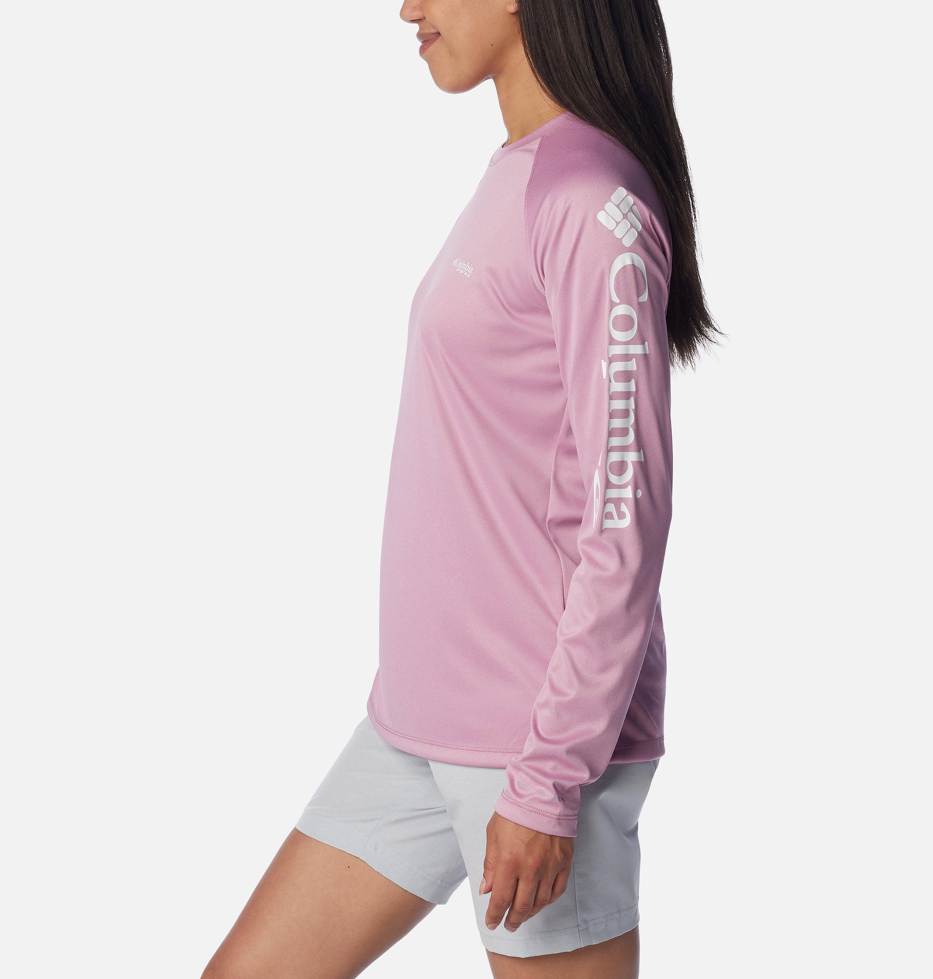 Women's PFG Tidal Tee Heather Long Sleeve Shirt 3