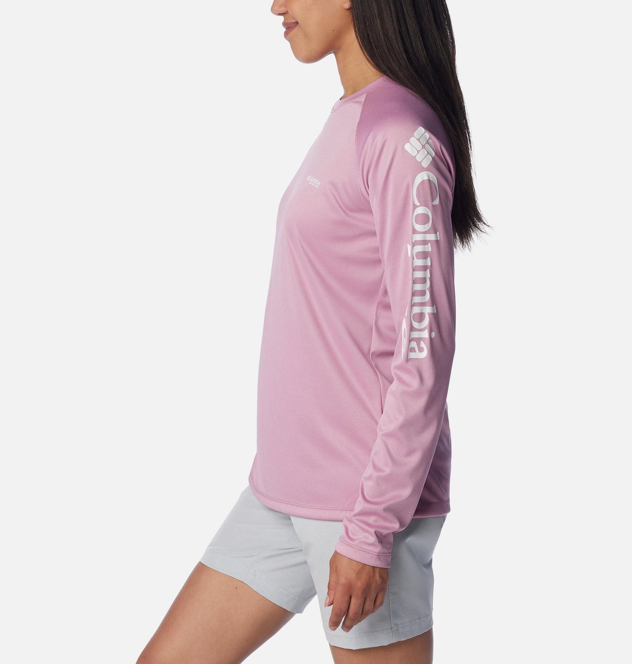 Women's PFG Tidal Tee™ Heather Long Sleeve Shirt 3