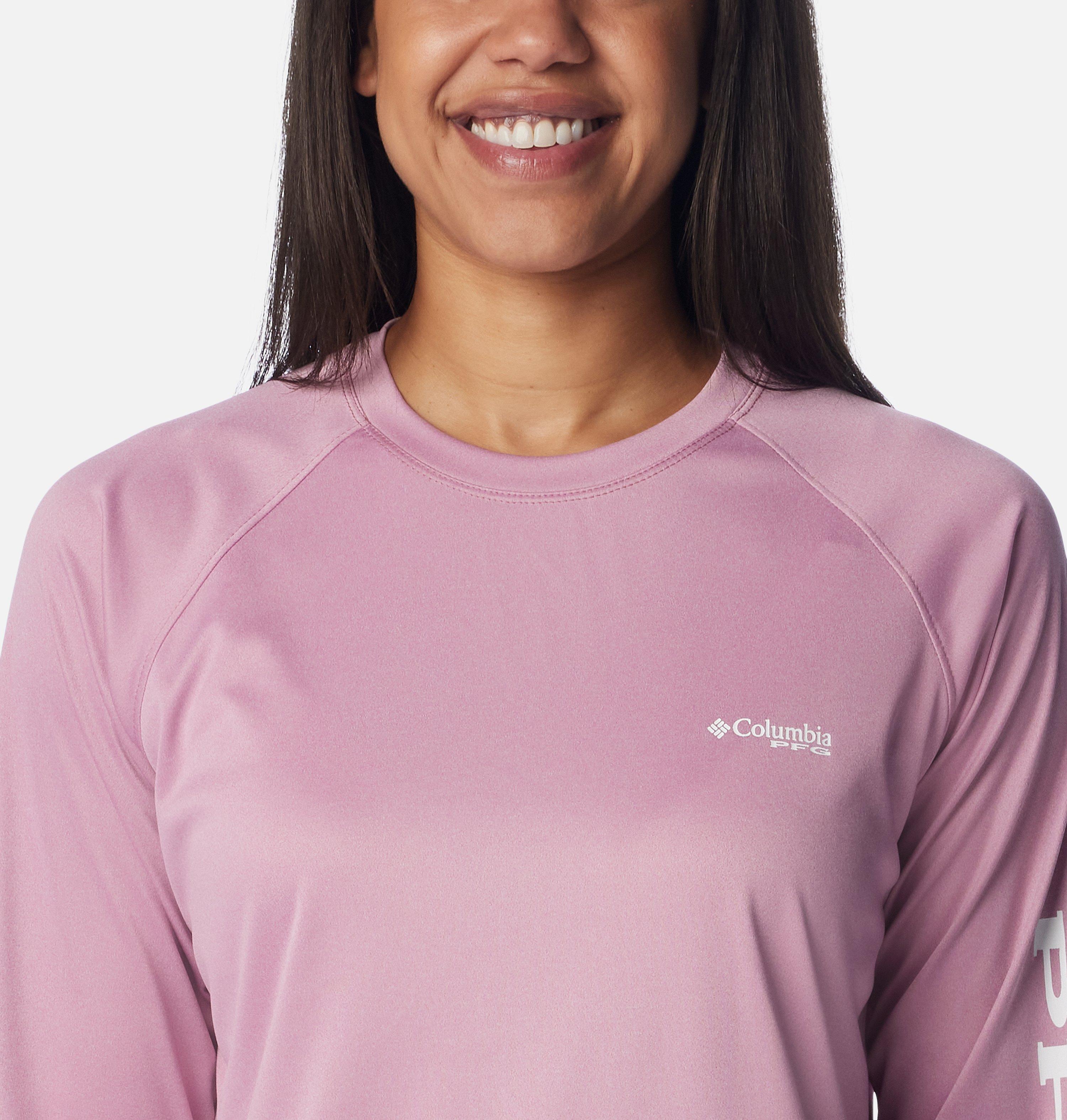 Women's PFG Tidal Tee Heather Long Sleeve Shirt 4
