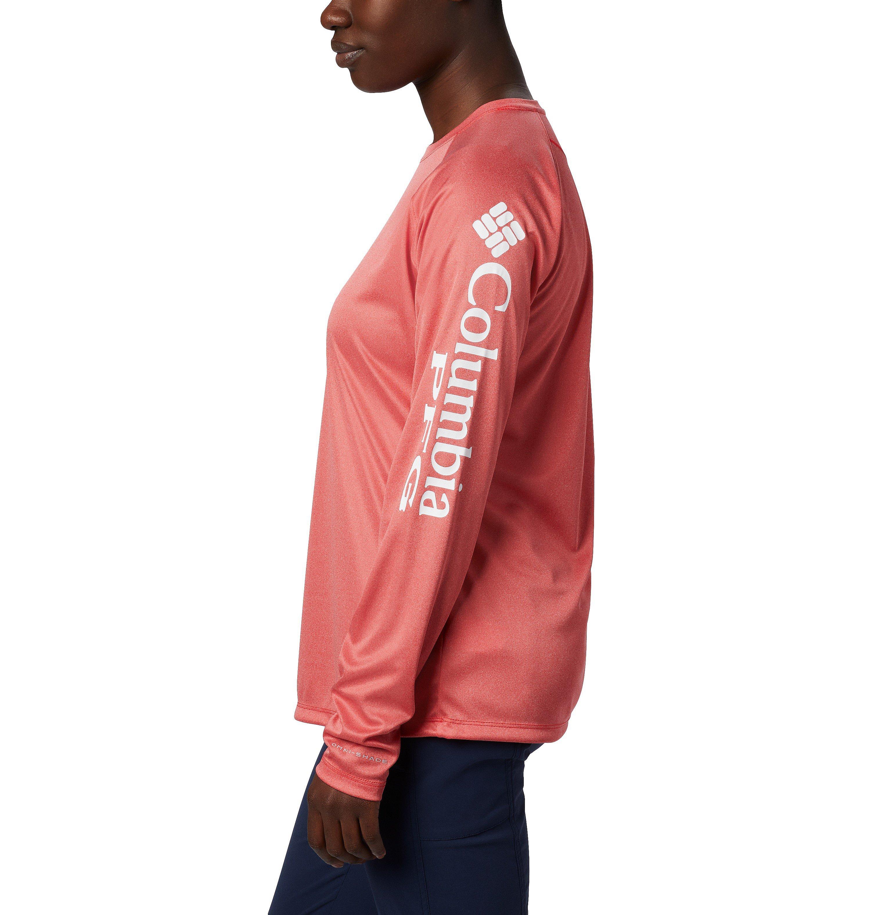 Women's PFG Tidal Tee Heather Long Sleeve Shirt 4