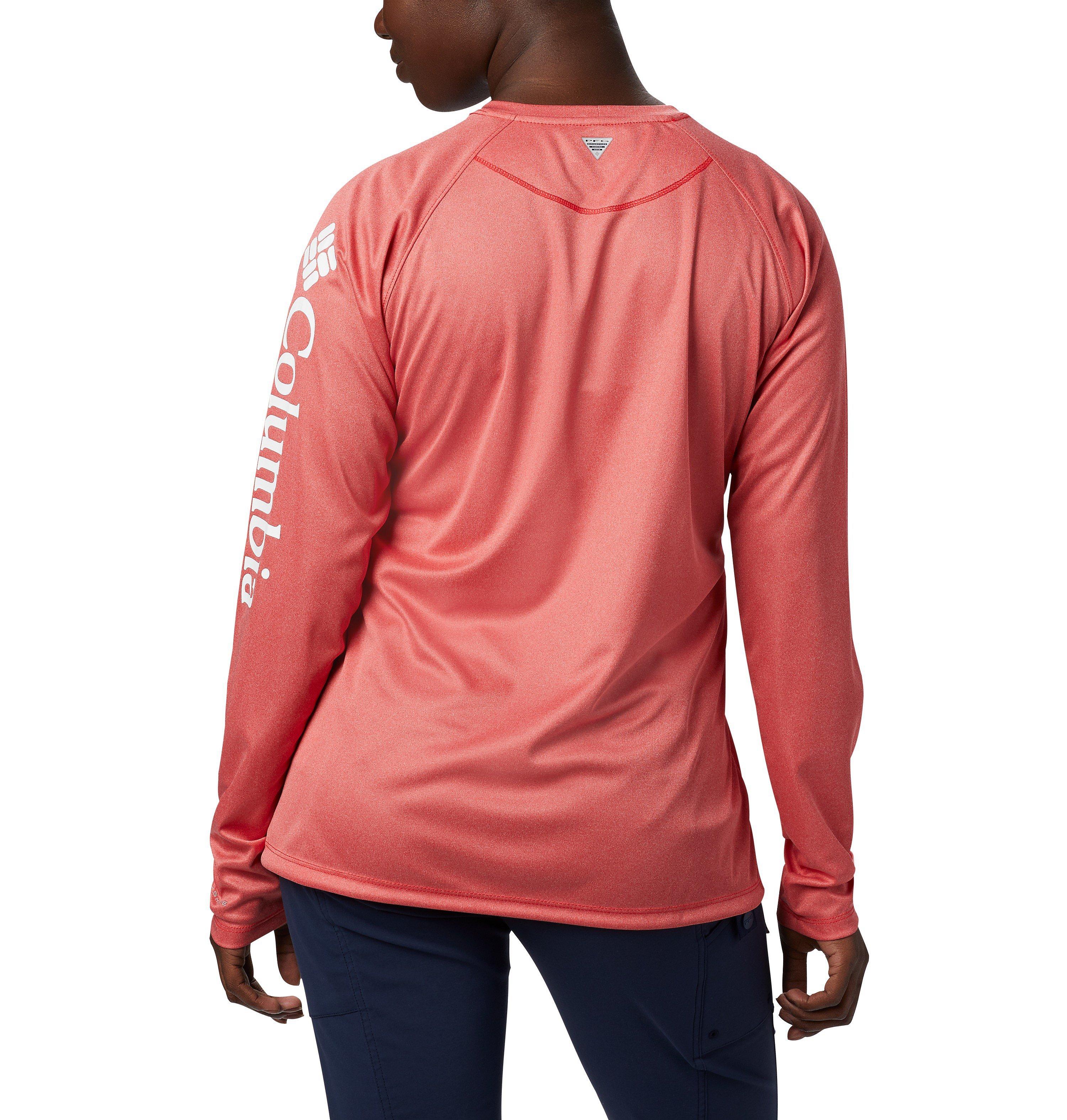 Women's PFG Tidal Tee Heather Long Sleeve Shirt 2