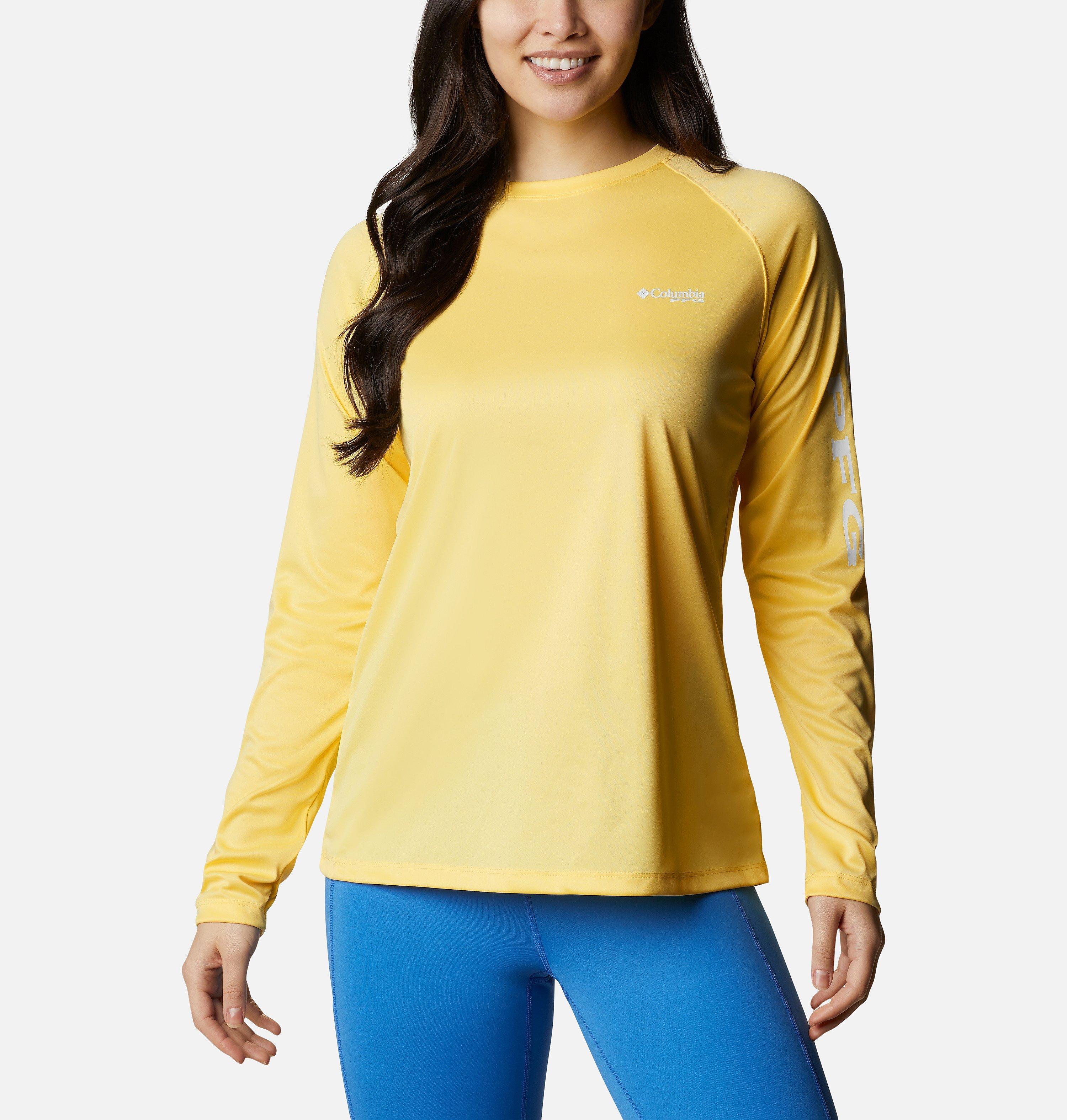 Women's PFG Tidal Tee Heather Long Sleeve Shirt 1