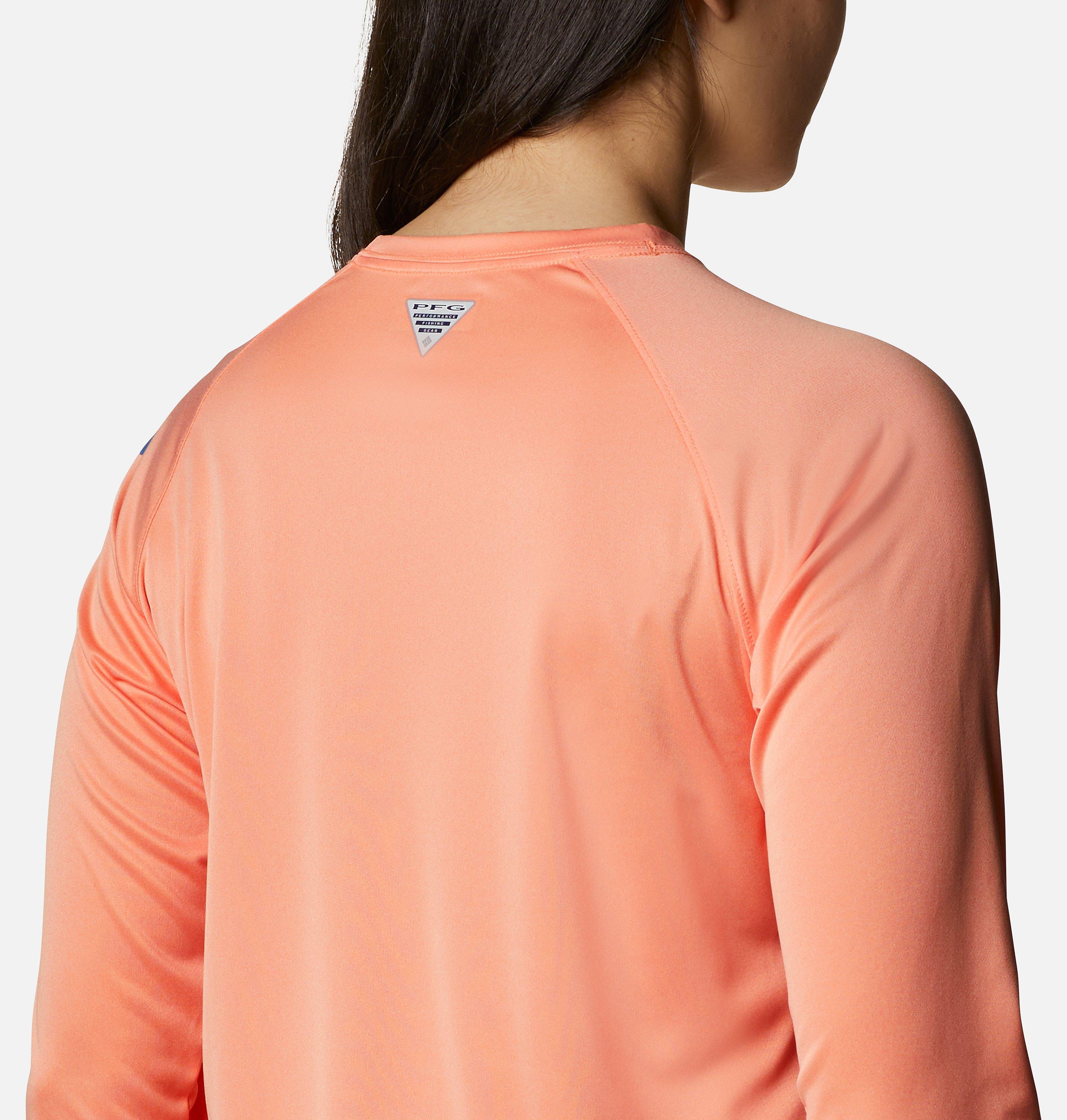 Women's PFG Tidal Tee Heather Long Sleeve Shirt 5