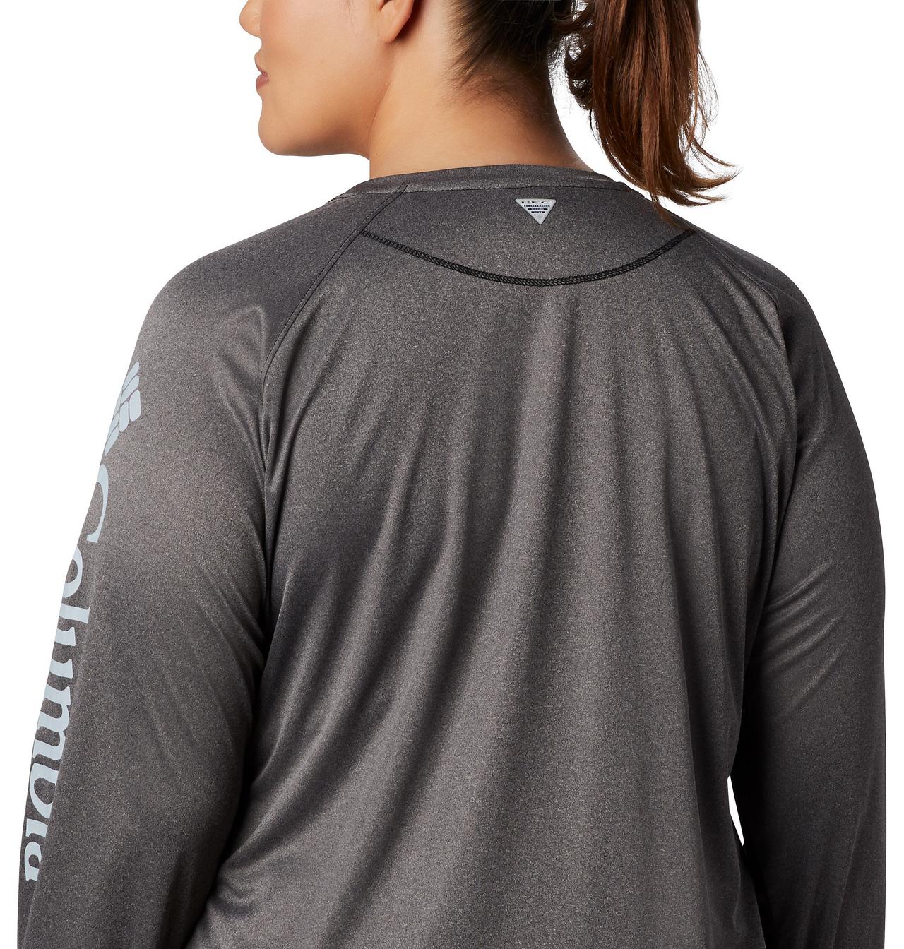Women's Tidal Tee™ PFG Heather Long Sleeve - Plus Size 4