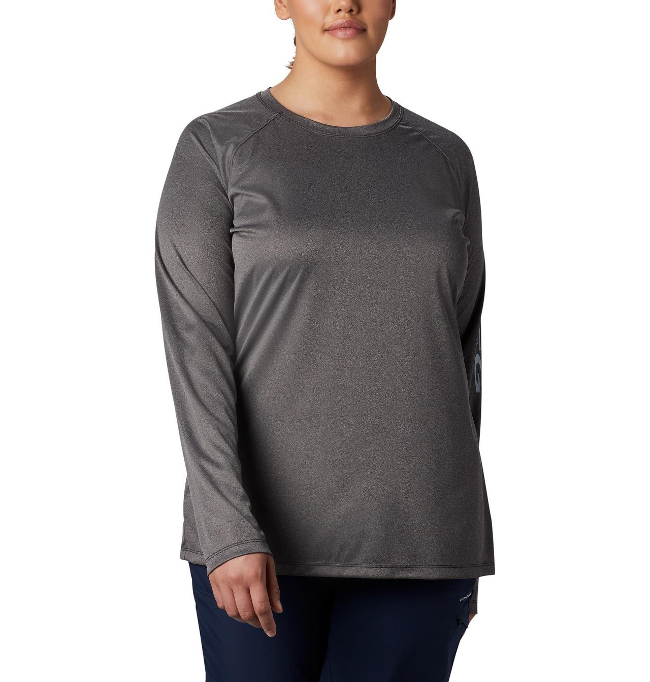 Women's Tidal Tee™ PFG Heather Long Sleeve - Plus Size 5