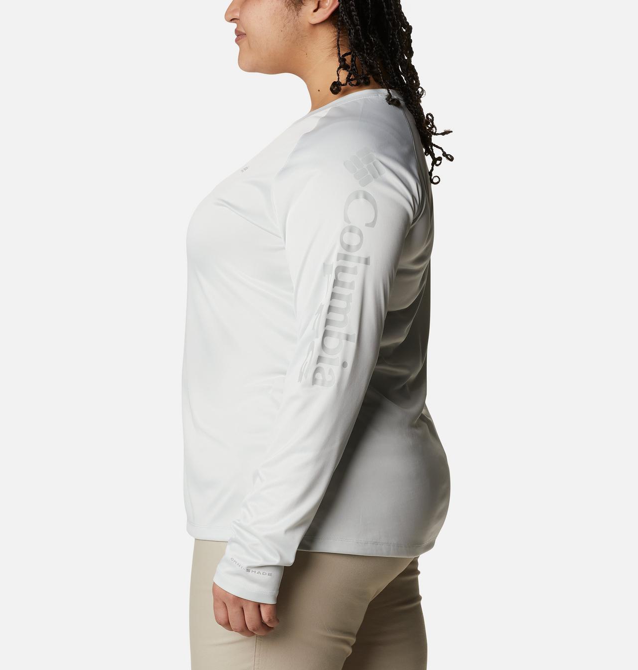 Women's Tidal Tee™ PFG Heather Long Sleeve - Plus Size 3