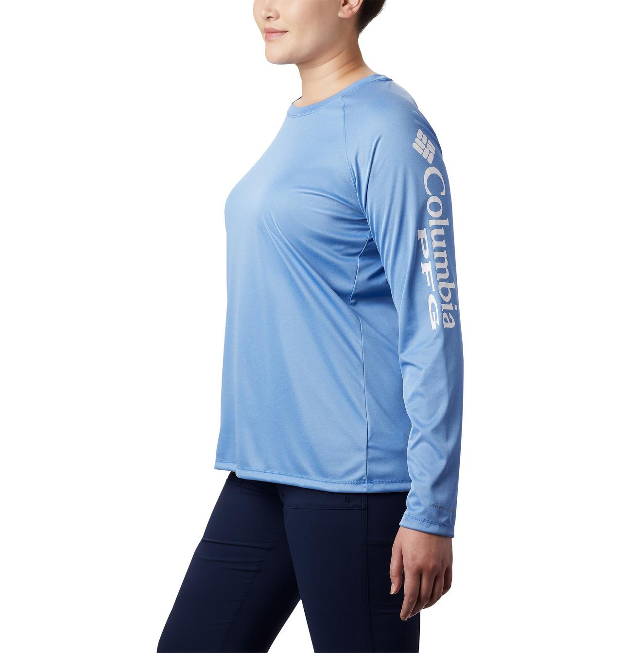 Women's Tidal Tee™ PFG Heather Long Sleeve - Plus Size 3