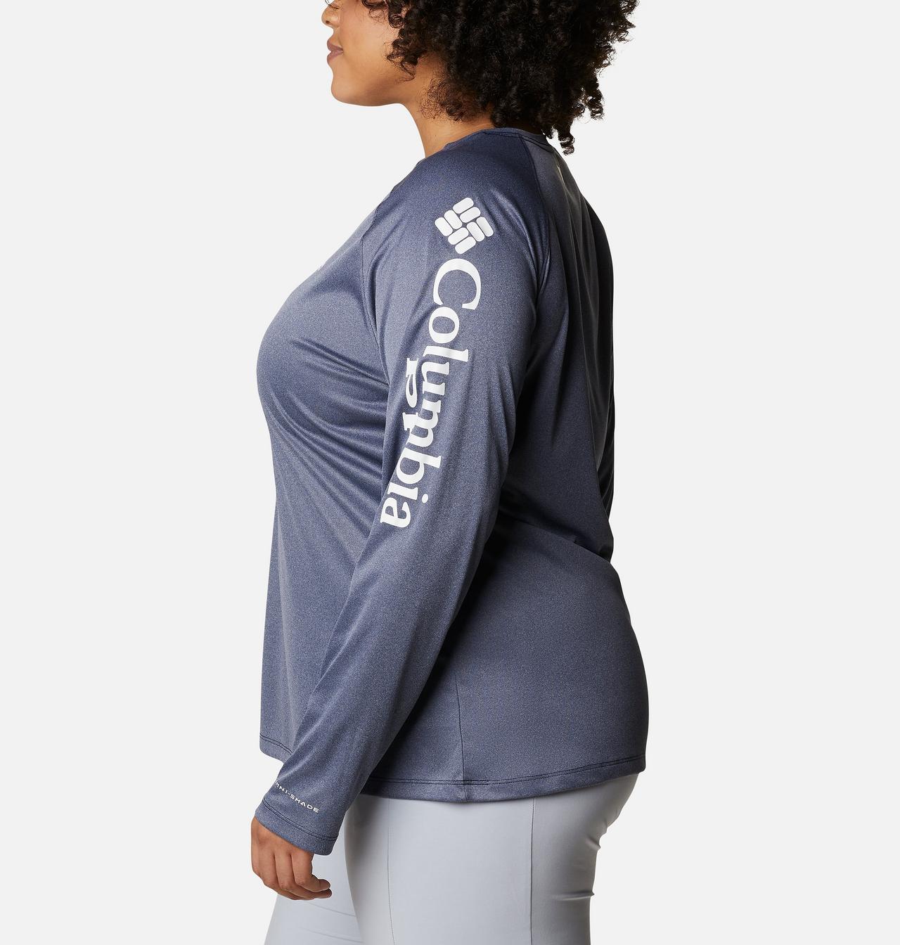 Women's Tidal Tee™ PFG Heather Long Sleeve - Plus Size 3
