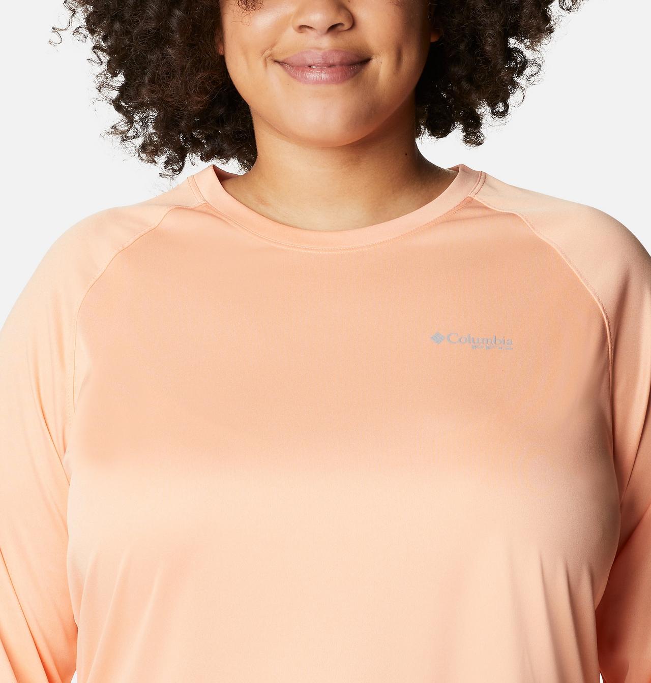 Women's Tidal Tee™ PFG Heather Long Sleeve - Plus Size 4