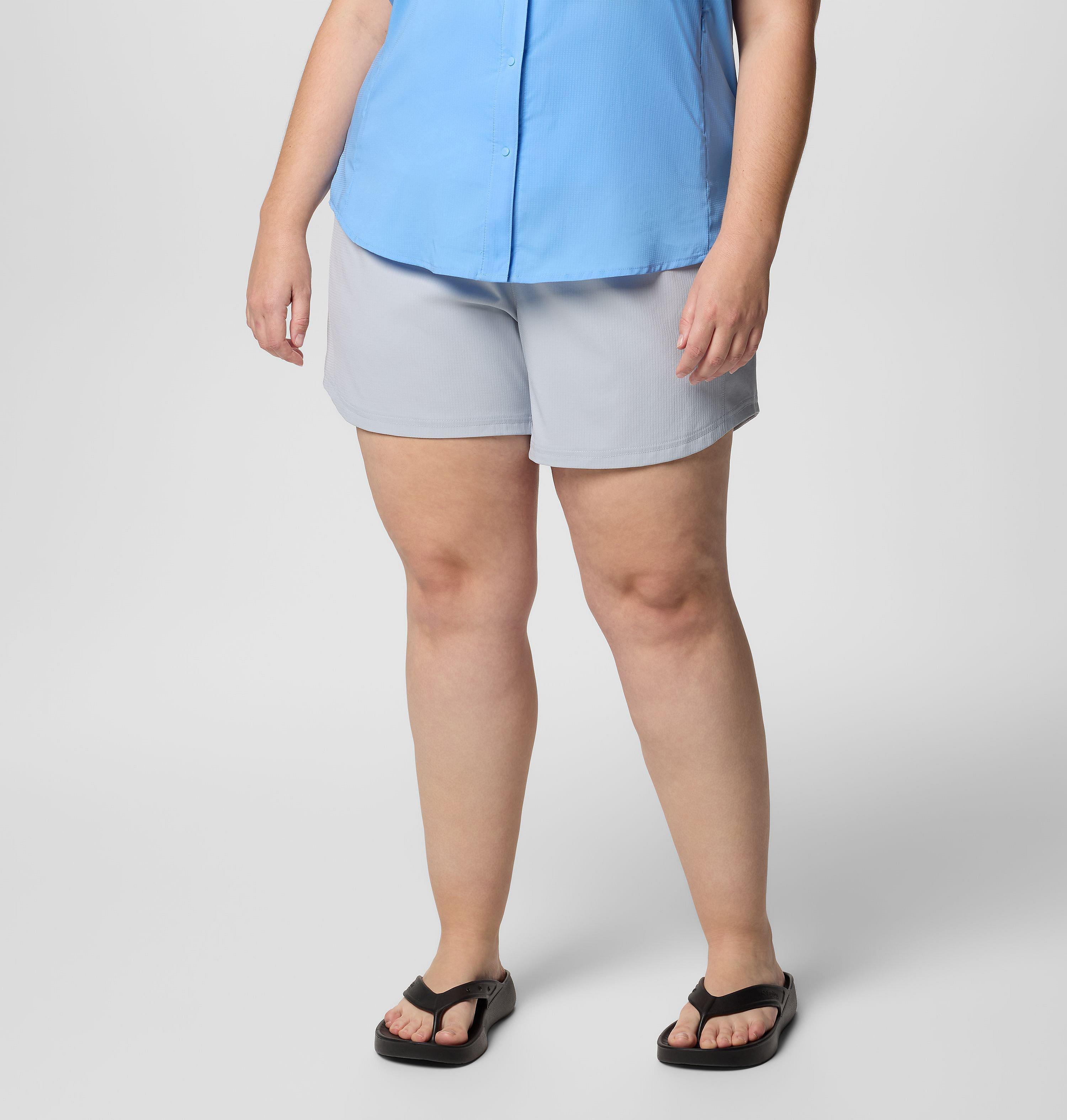 Columbia Women's PFG Tamiami Pull-on Shorts - Plus Size-