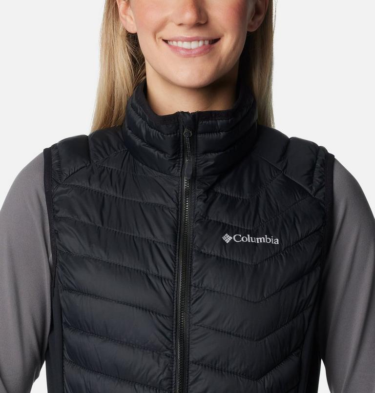 Women's Powder Pass Vest, Color: Black, image 4