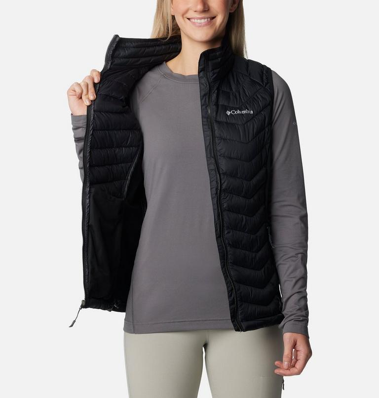 Women's Powder Pass Vest, Color: Black, image 5