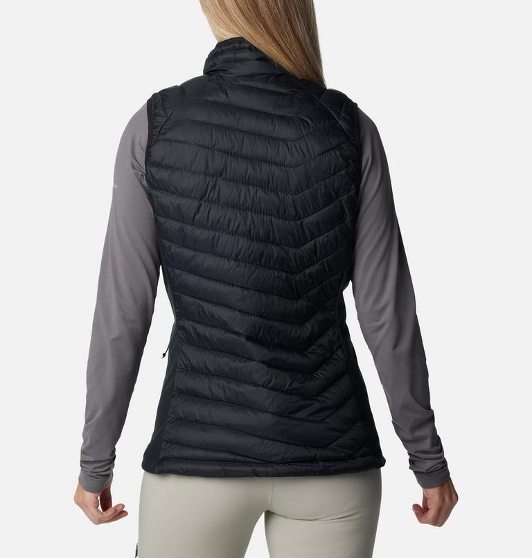 Women's Powder Pass Vest, Color: Black, image 2