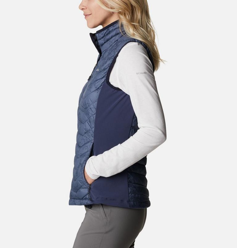 Powder Pass Vest, Color: Nocturnal Art Bouquet Print Tonal, image 3