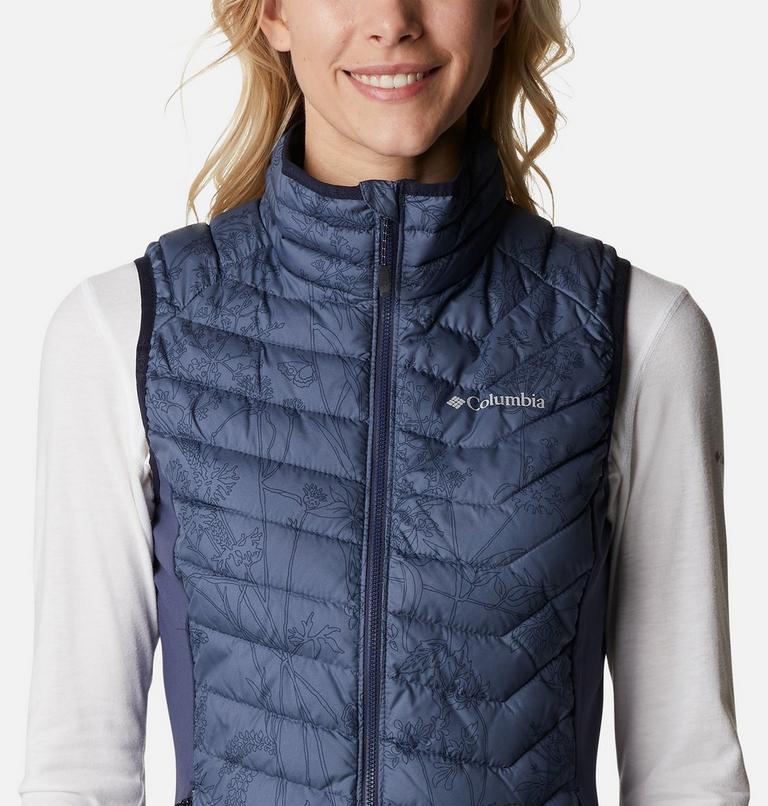 Powder Pass Vest, Color: Nocturnal Art Bouquet Print Tonal, image 4