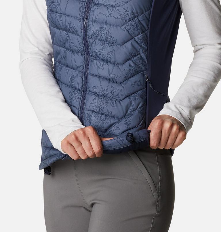Powder Pass Vest, Color: Nocturnal Art Bouquet Print Tonal, image 6